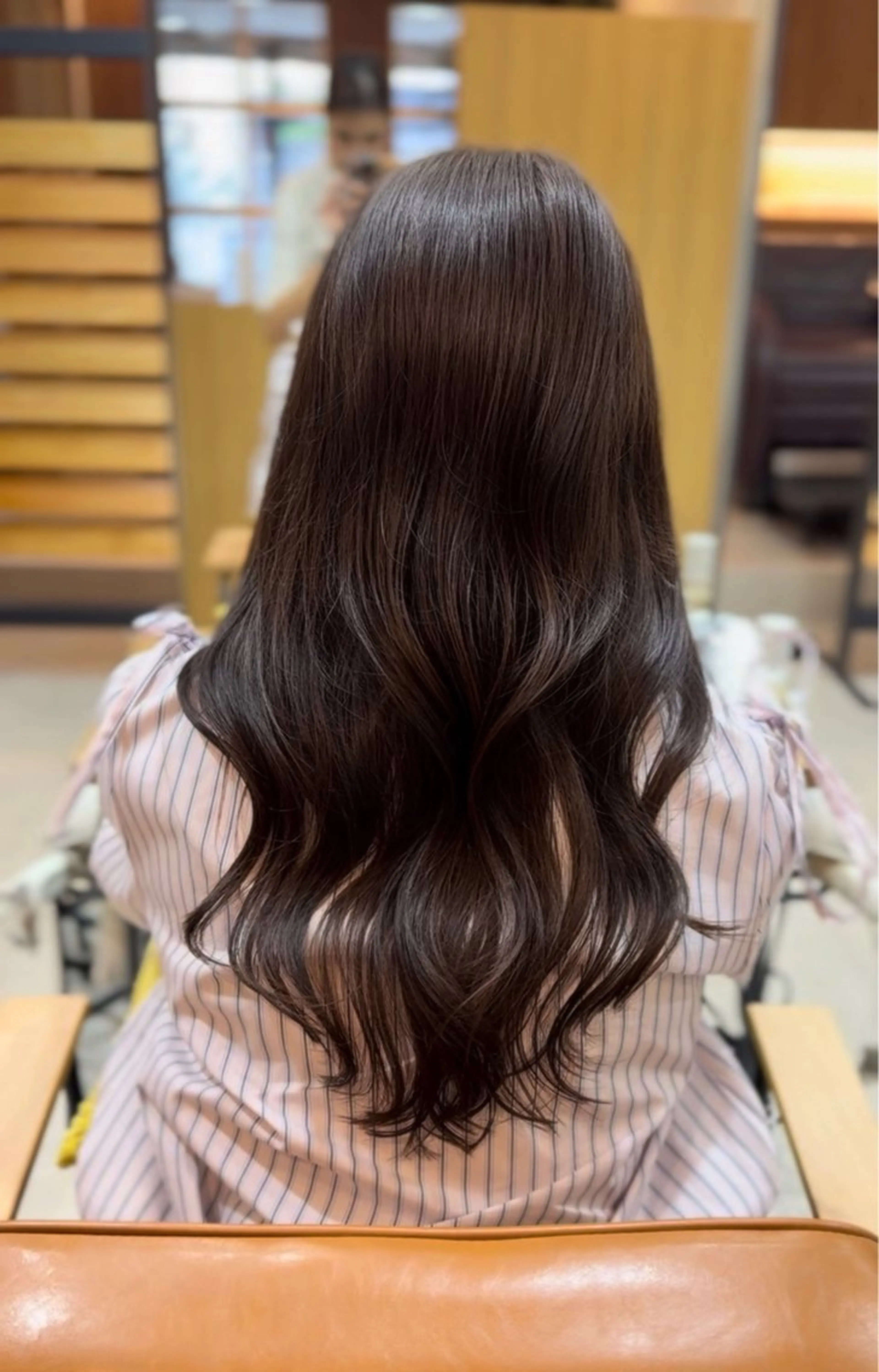 ロング カラー トゥサリ/ 海外ヘア/レイヤーのヘアスタイル