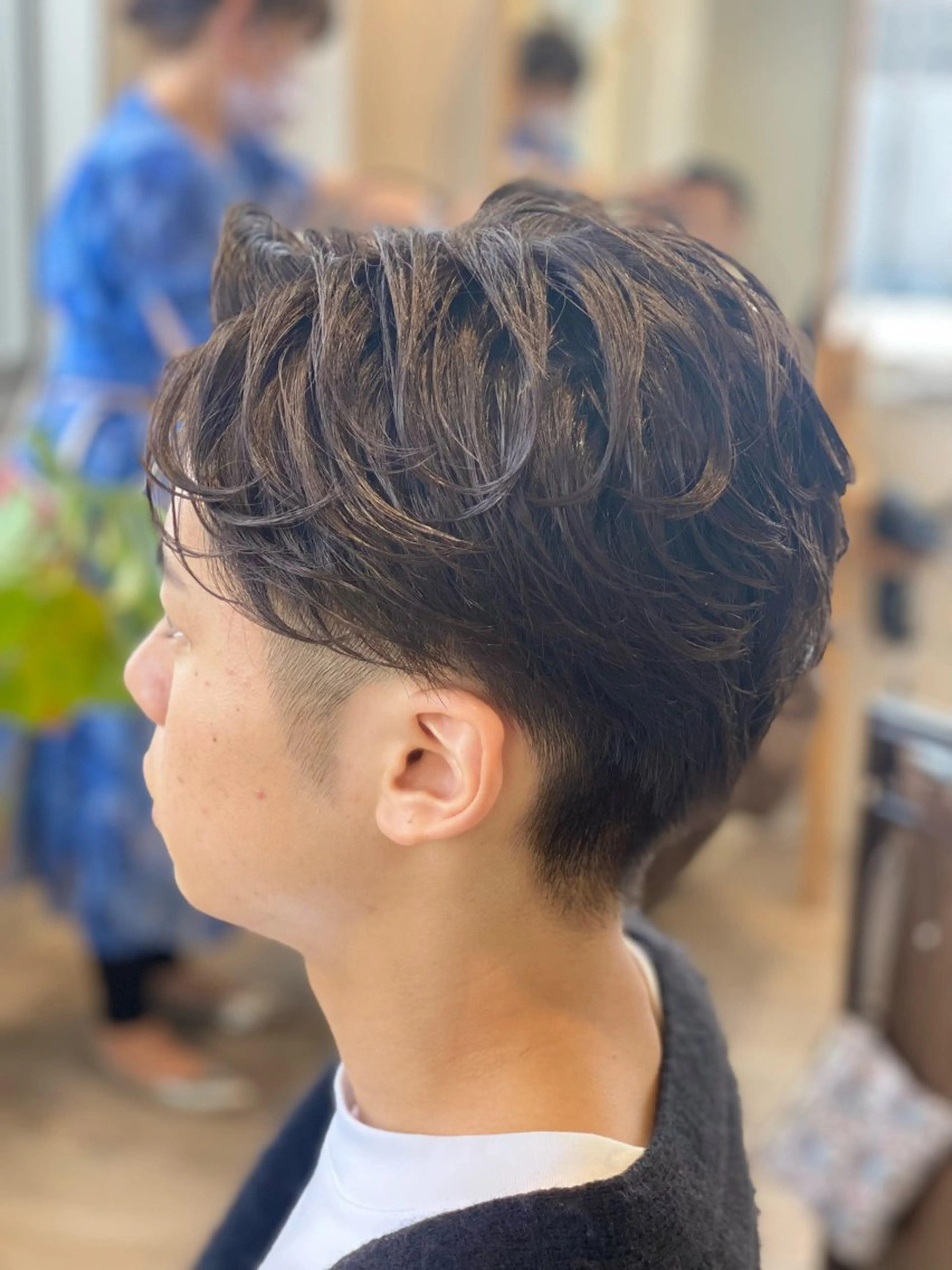 カラー パーマ メンズ メンズパーマ 久保田 光稀のヘアスタイル
