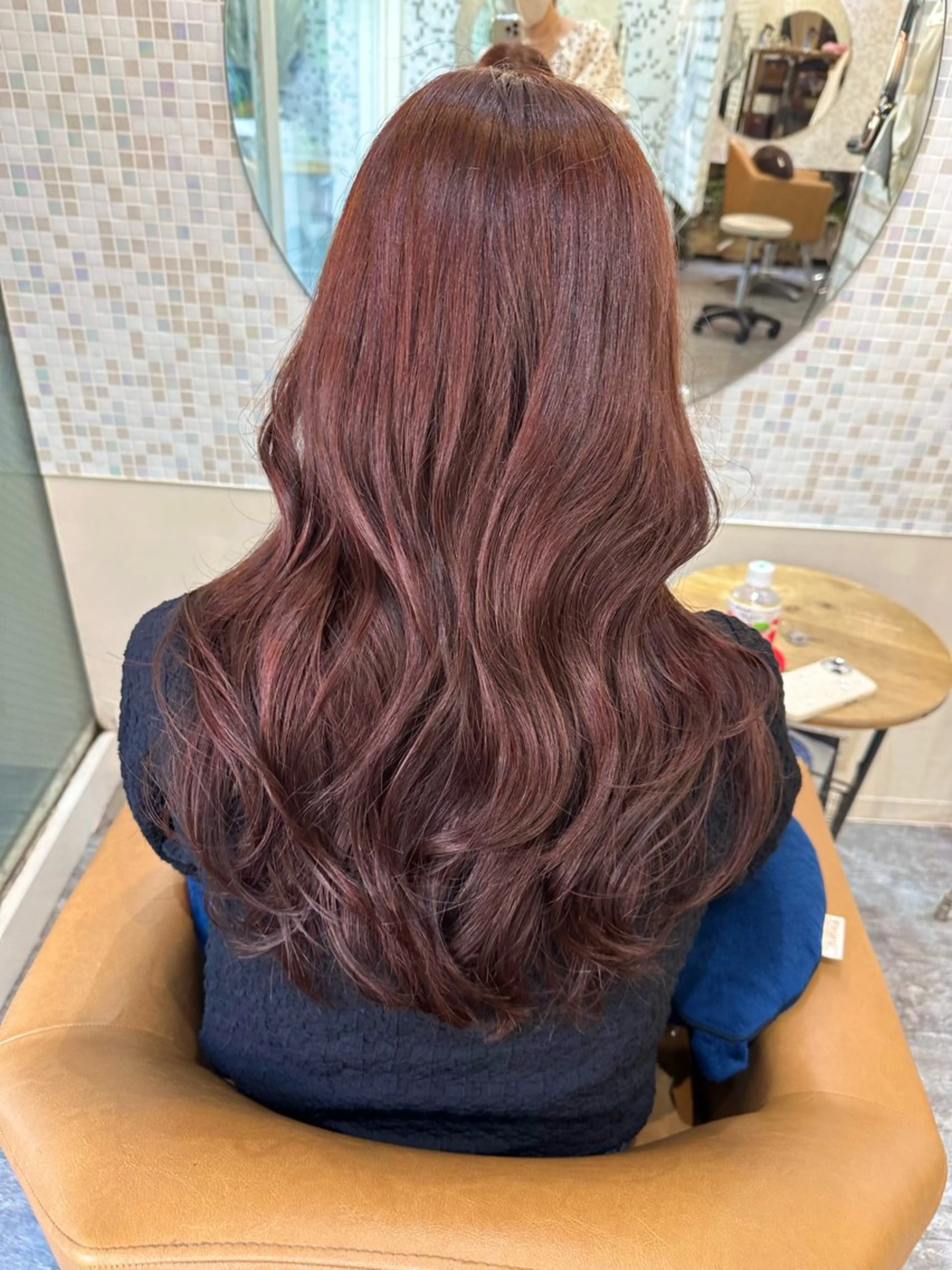 ロング カラー ピンクカラー 似合わせ🩰✨ 二階堂昌恵のヘアスタイル