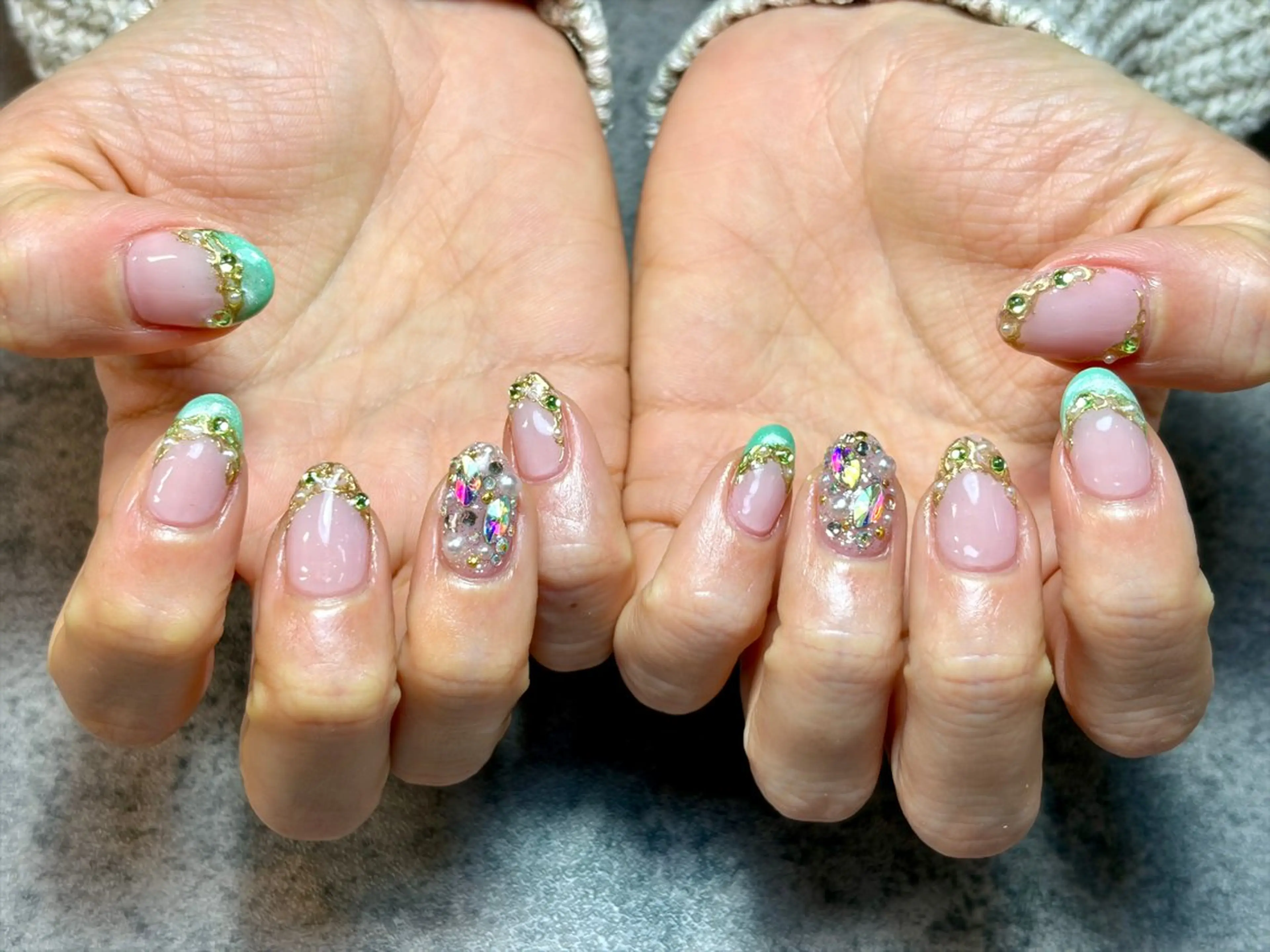 ネイル ハンドネイル フットネイル GéRanium Harukaのネイルデザイン