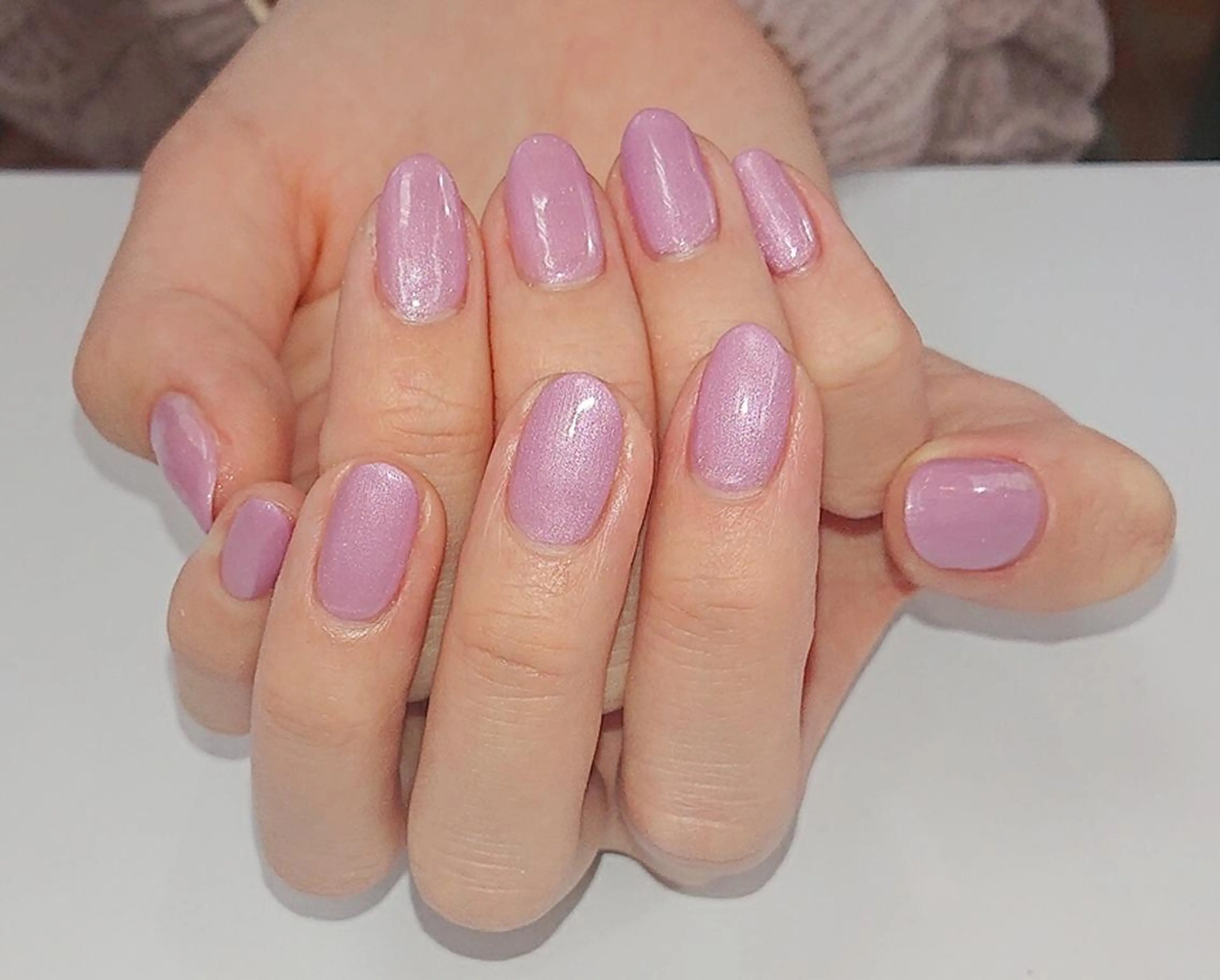 ネイル ピンク パープル 🍒当日もOK🍒 𝑳𝑼𝑵𝑨花井のネイルデザイン