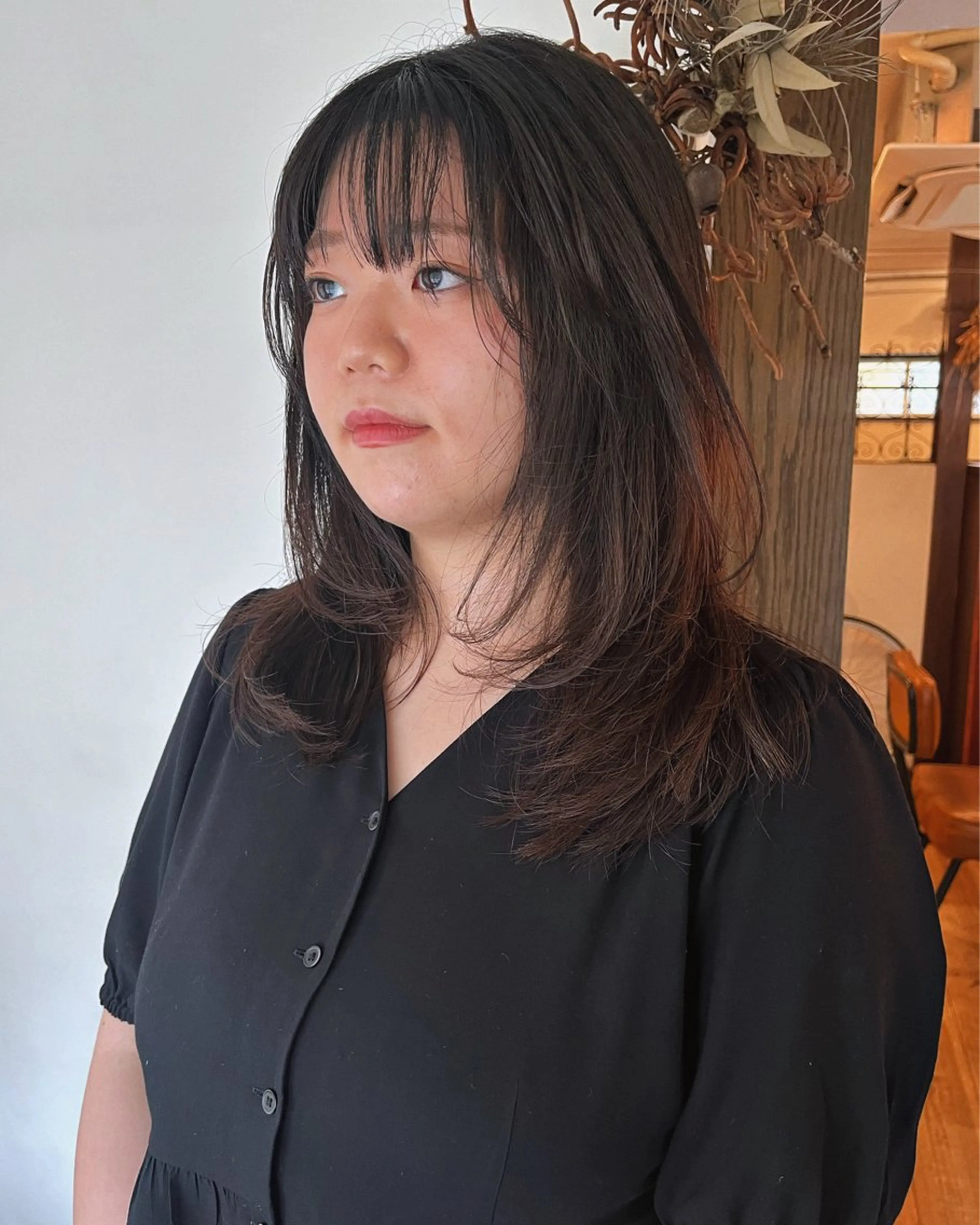 セミロング レイヤーカット 🧸メンズカット 🧸conatsuのヘアスタイル