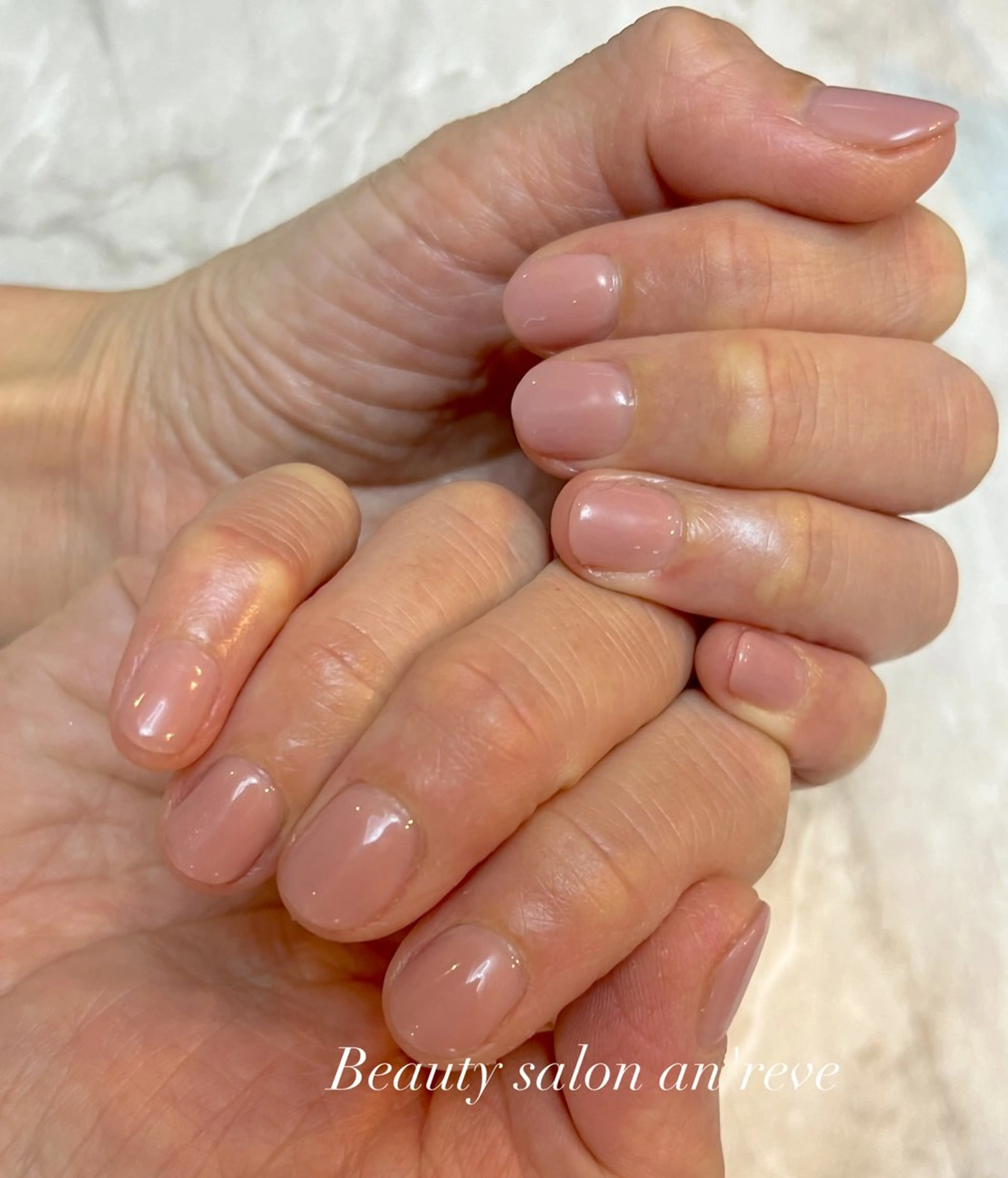 ネイル ワンカラーネイル ハンドネイル an'reve ♥RIEのネイルデザイン