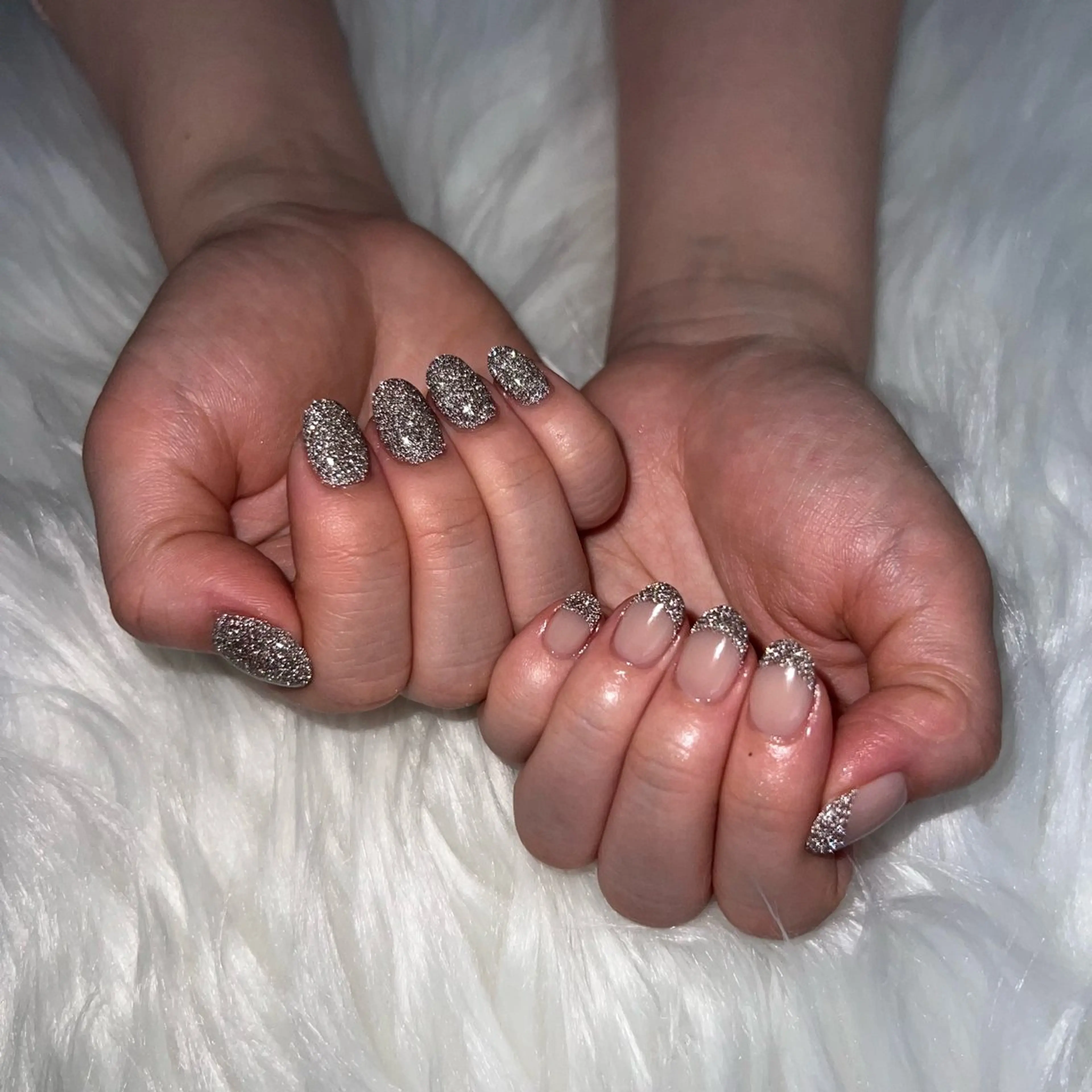 ネイル フラッシュネイル フレンチネイル ワンカラーネイル nail salon Bayのネイルデザイン