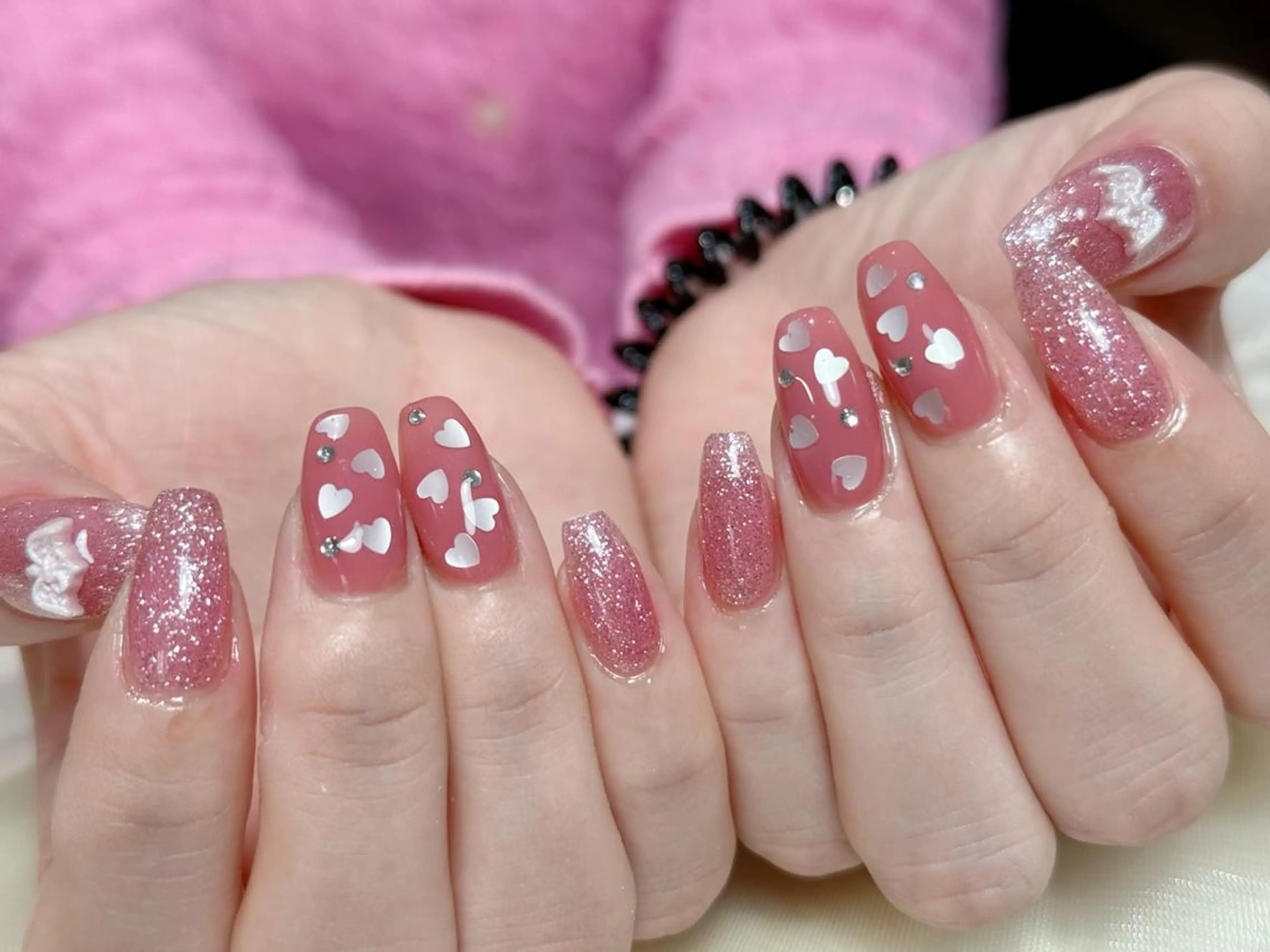 ネイル チークネイル 長さ出し フレンチネイル グラデーション マグネットネイル ハンドネイル ハンドケア ✨Dreamy NORAのネイルデザイン