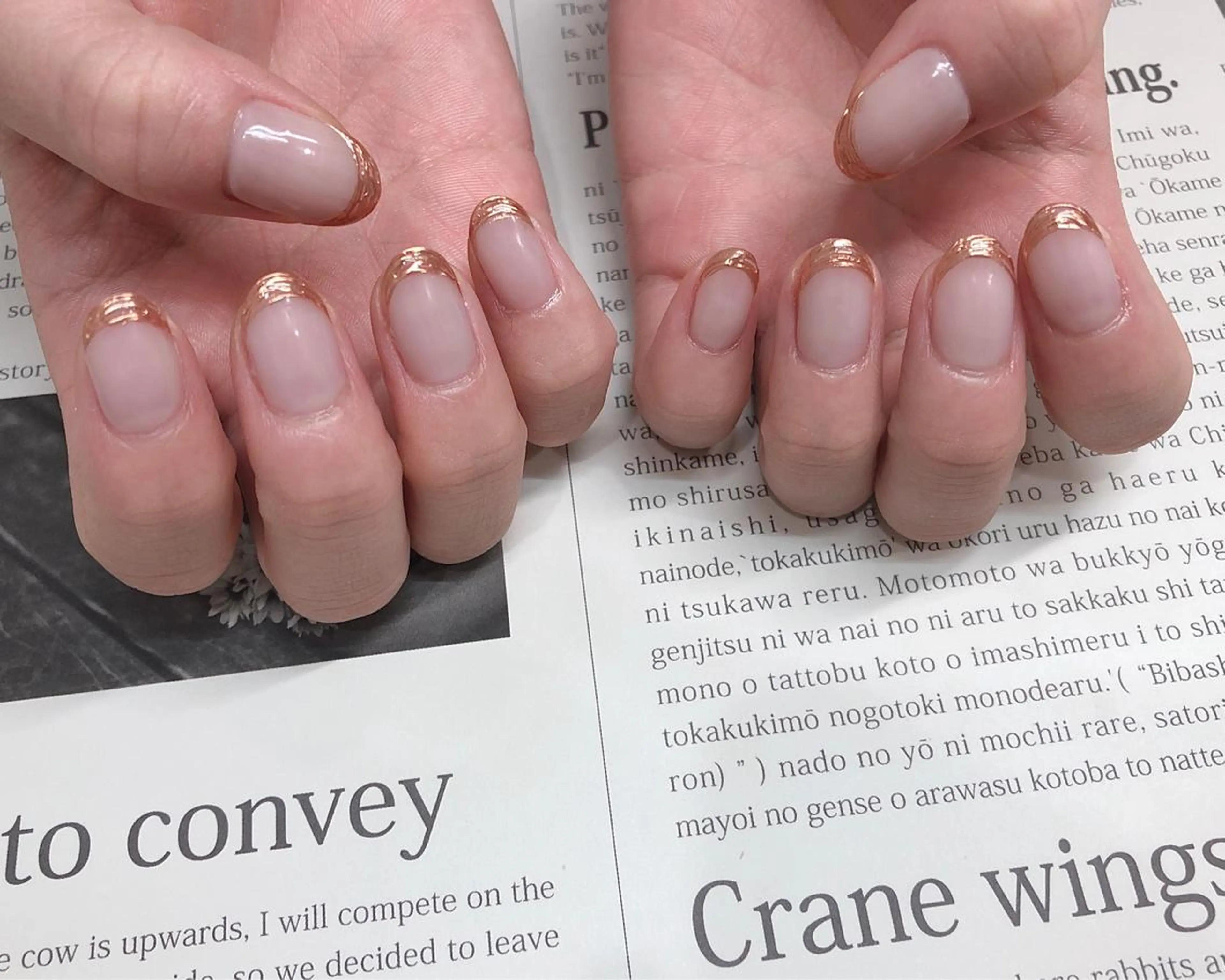 ネイル ミラーネイル ワンカラーネイル シンプルネイル ハンドネイル saki_ nail heronのネイルデザイン