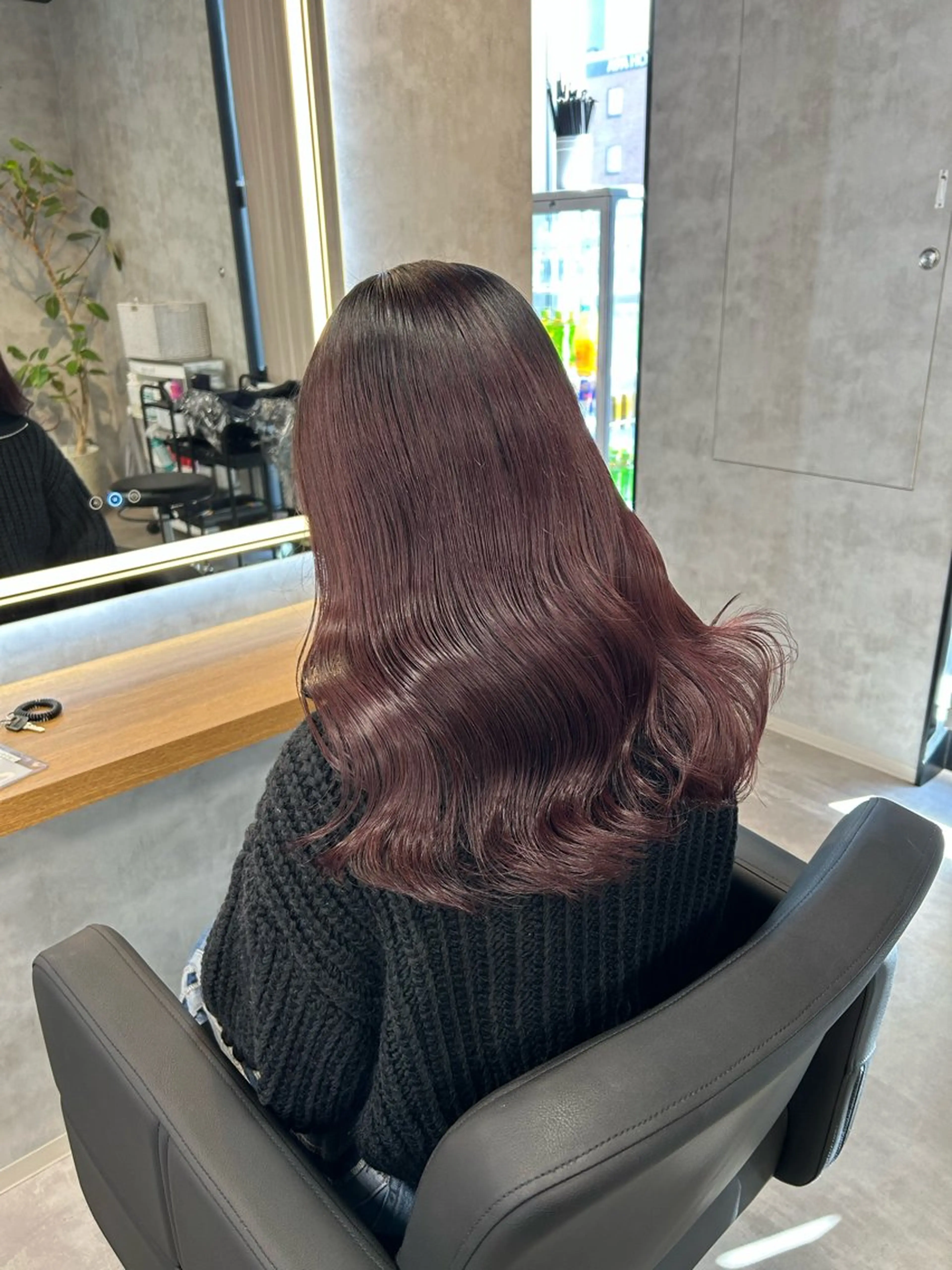 セミロング ヘアカラー 🇰🇷韓国ヘア特化 ヒロキ🇰🇷のヘアスタイル