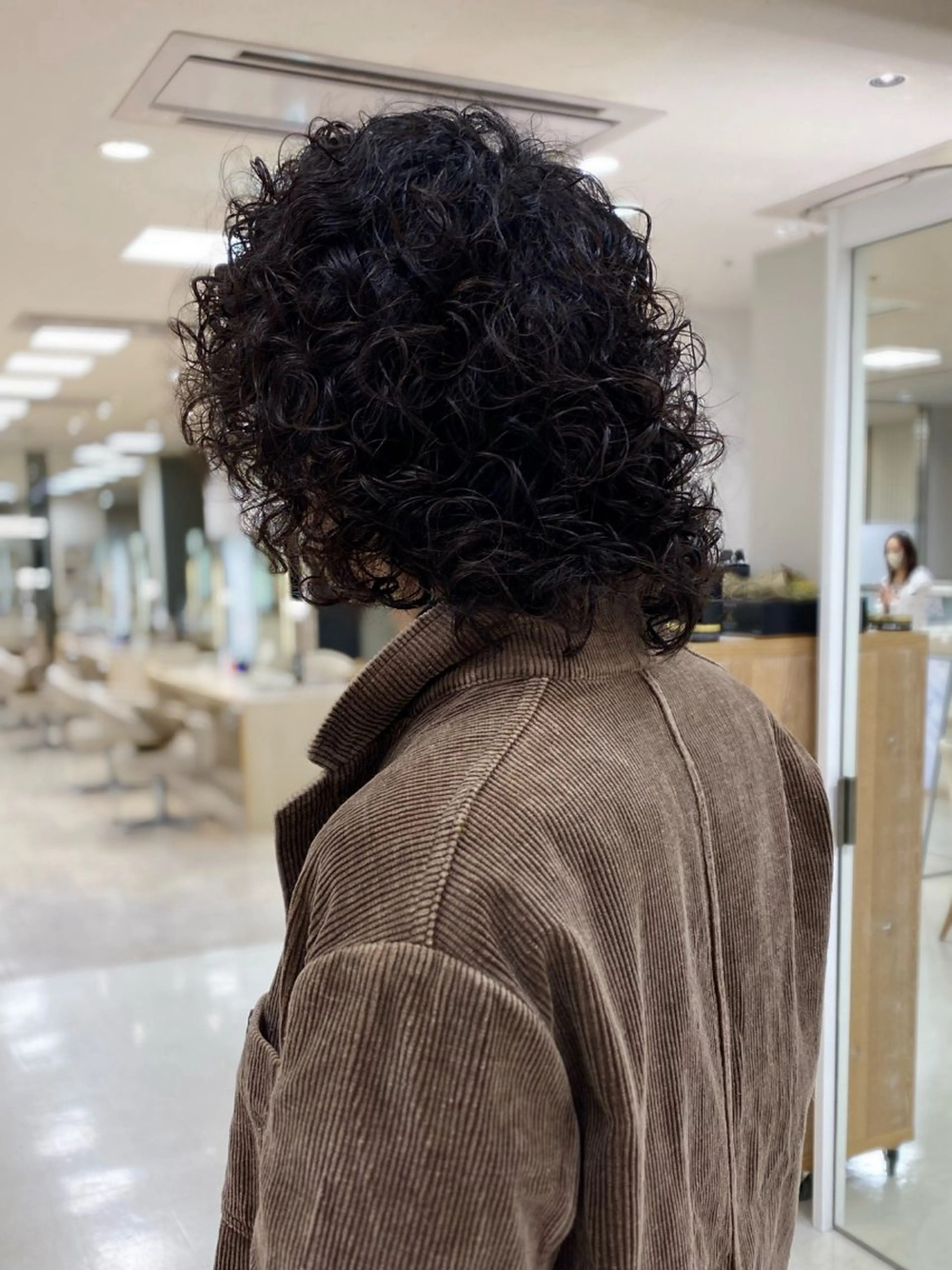 セミロング パーマ セミロングパーマ ニュアンスパーマ お悩み解決美容師🦚 片山/銀座/有楽町のヘアスタイル