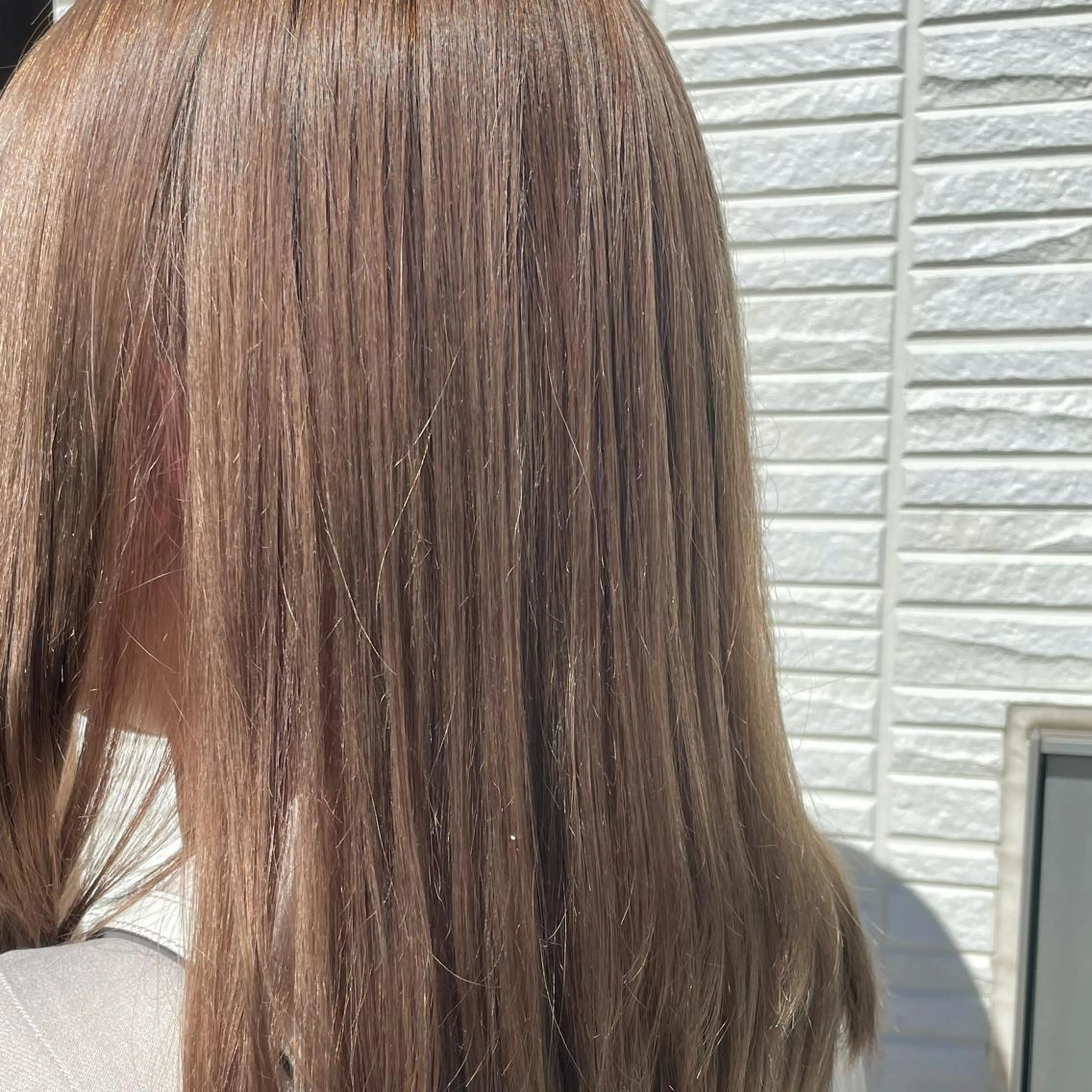 ミディアム カラー ヘアアレンジ ベージュカラー ミルクティーベージュ トリートメント La fith hair cheval　熊本店所属・【 Lafith 】 WAKOのヘアスタイル