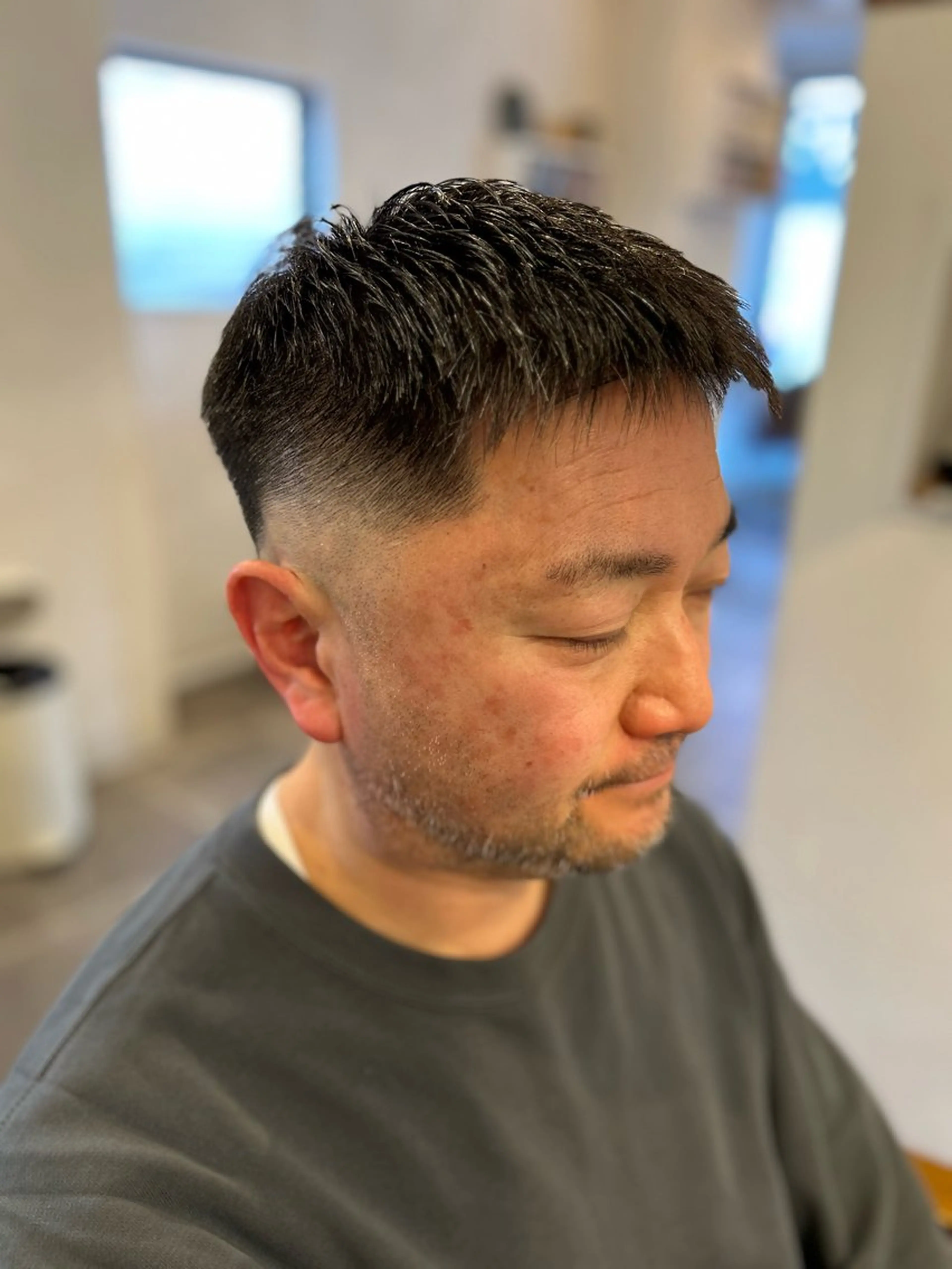 ショート レイヤーカット ショートヘア 小顔カット 尭部 佑太のヘアスタイル