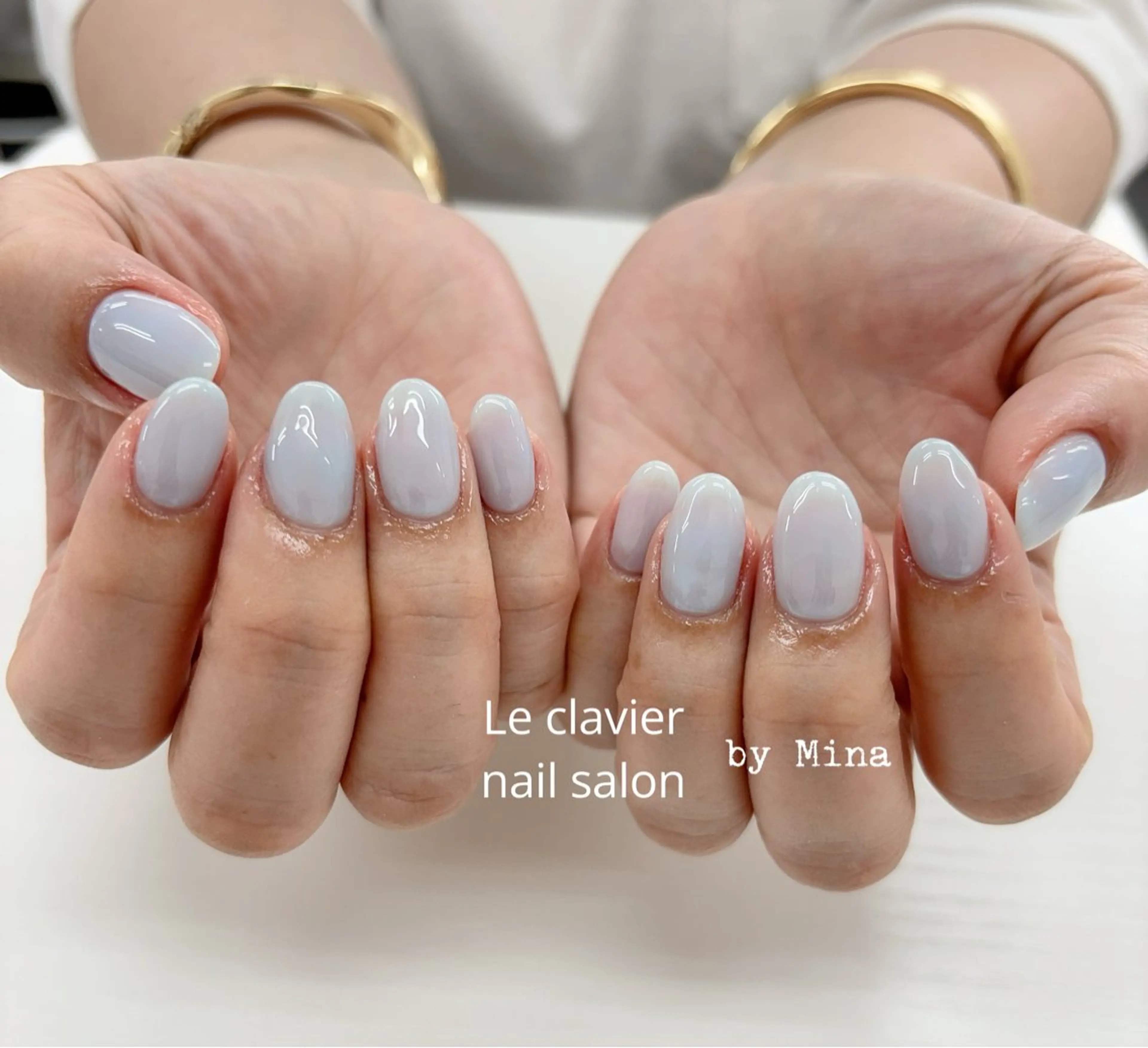 ネイル アートネイル 長さ出し ジェルネイル パラジェル スカルプネイル Mina Nailのネイルデザイン