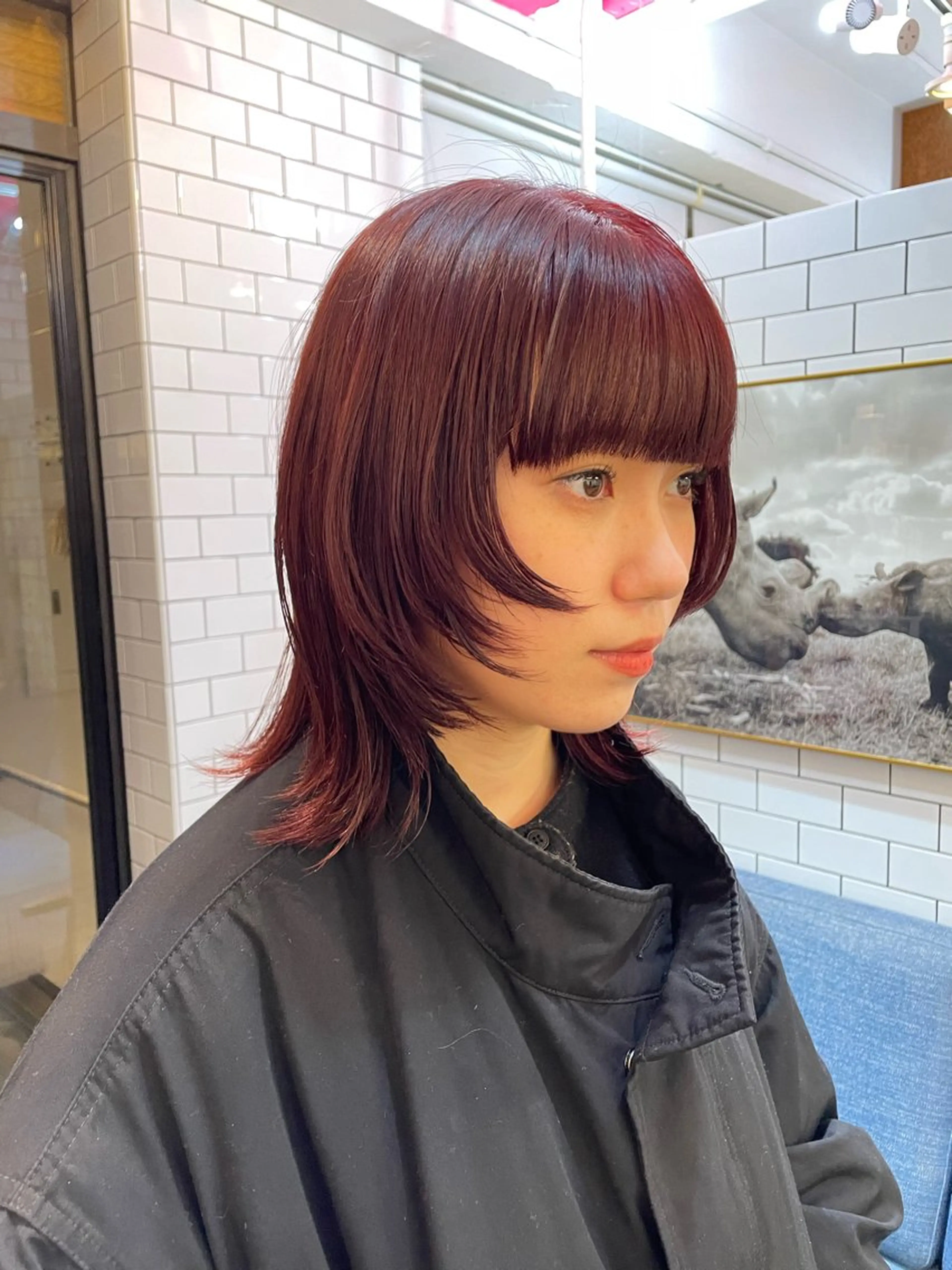 ミディアム カット ヘアカラー 🌀MaNO🌀 ネモトナツキのヘアスタイル