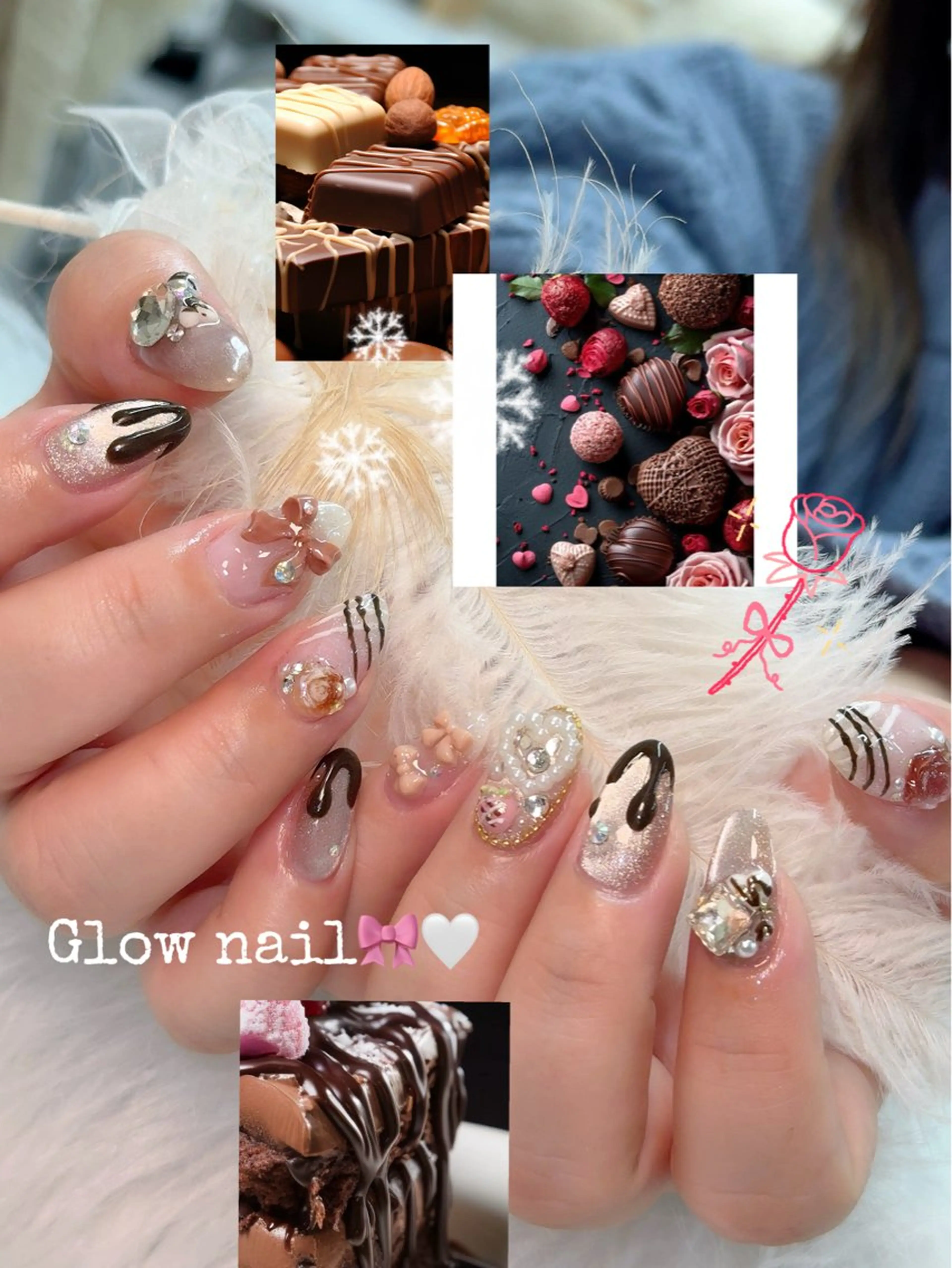 ネイル Glow Nail スカルプ専門店のネイルデザイン