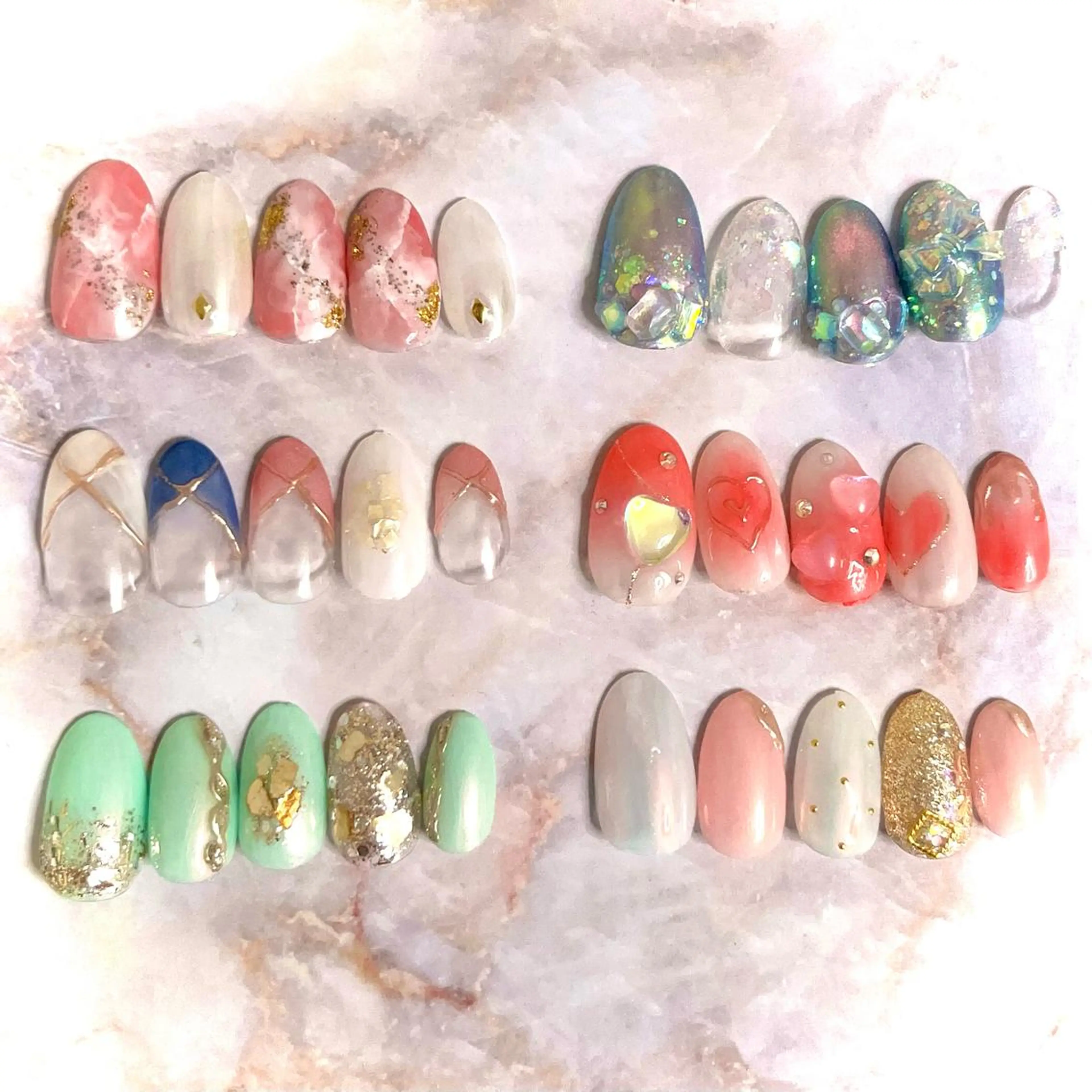 ネイル 森 まりなのネイルデザイン