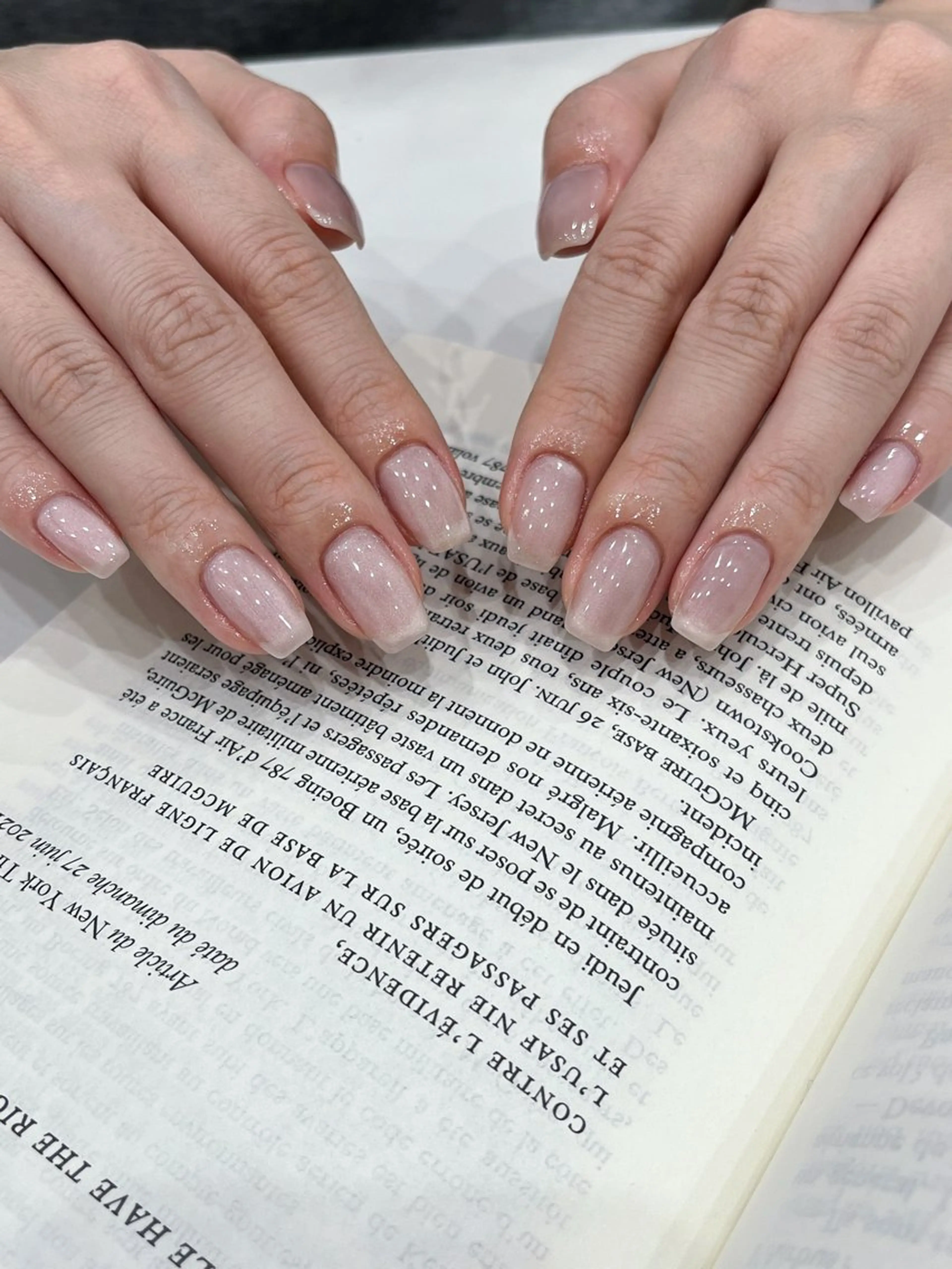 ネイル マグネットネイル ワンカラーネイル Kaede : 韓国ネイル🎀のネイルデザイン