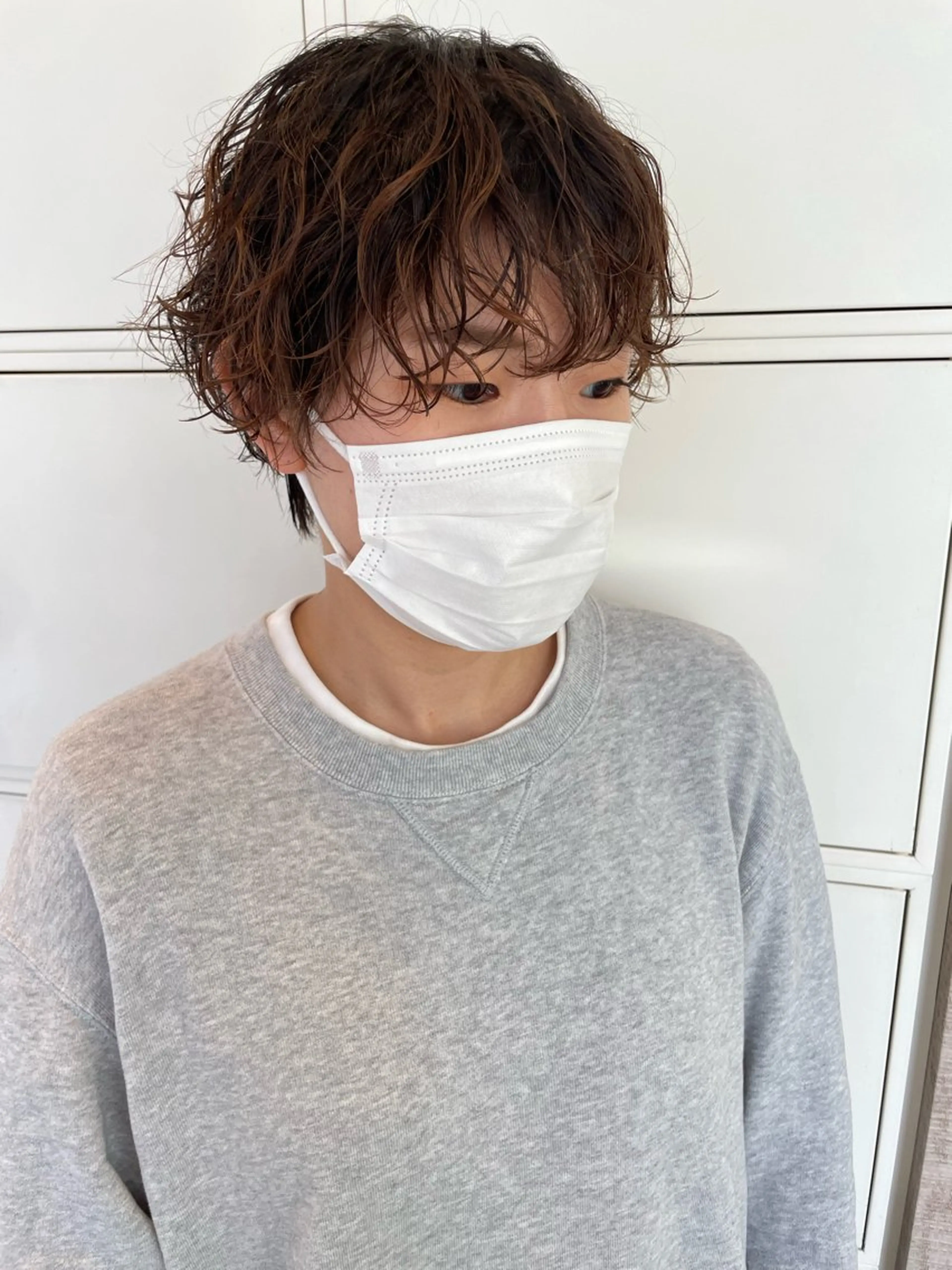 ショート パーマ ショートボブ ハンサムショート ボブ ショートヘア 鶴岡で縮毛矯正なら お任せ！ハヤシナオミのヘアスタイル