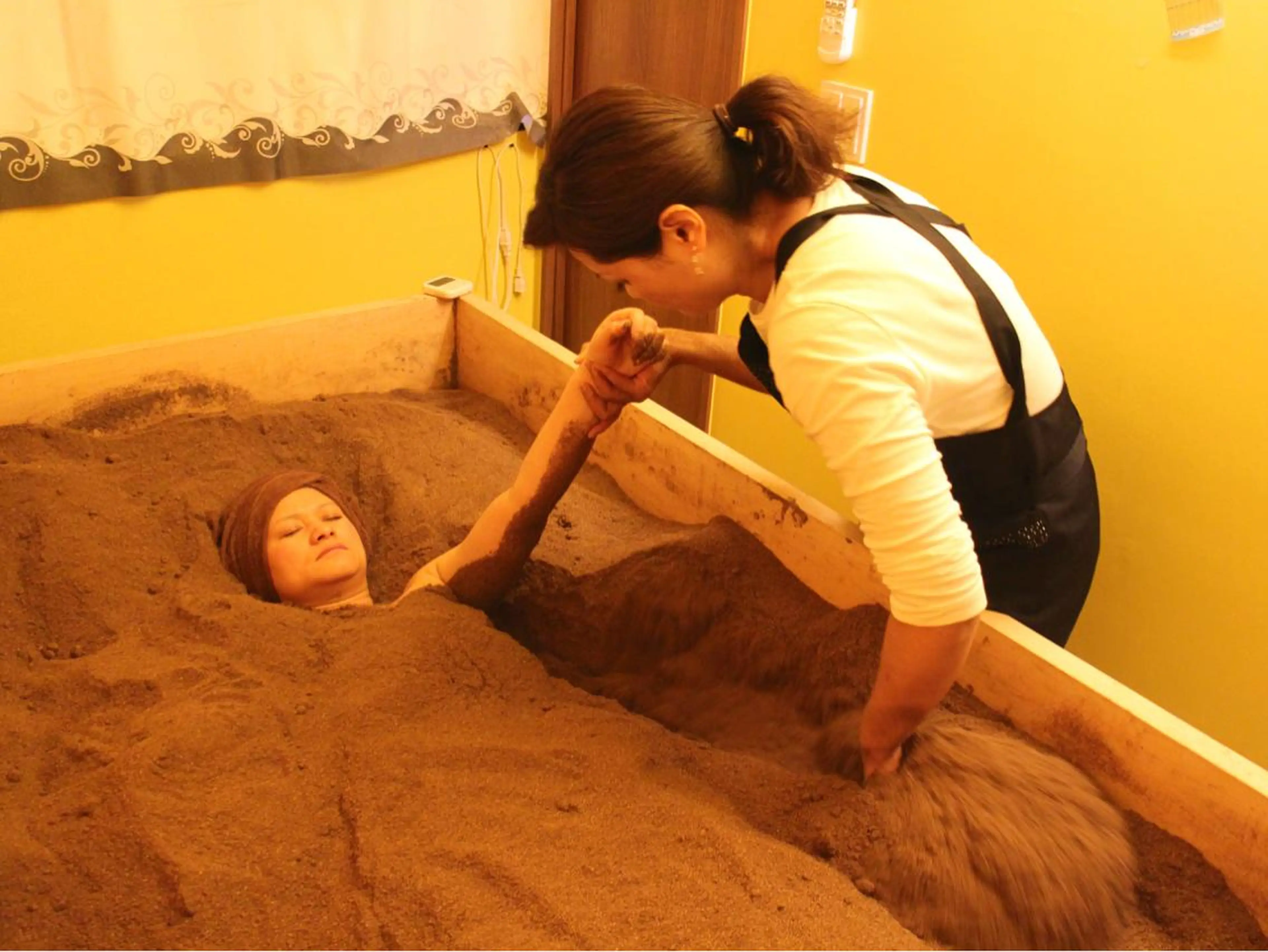 酵素浴の回数券を持ちの方は、こちらでご予約をお願い致します。の写真