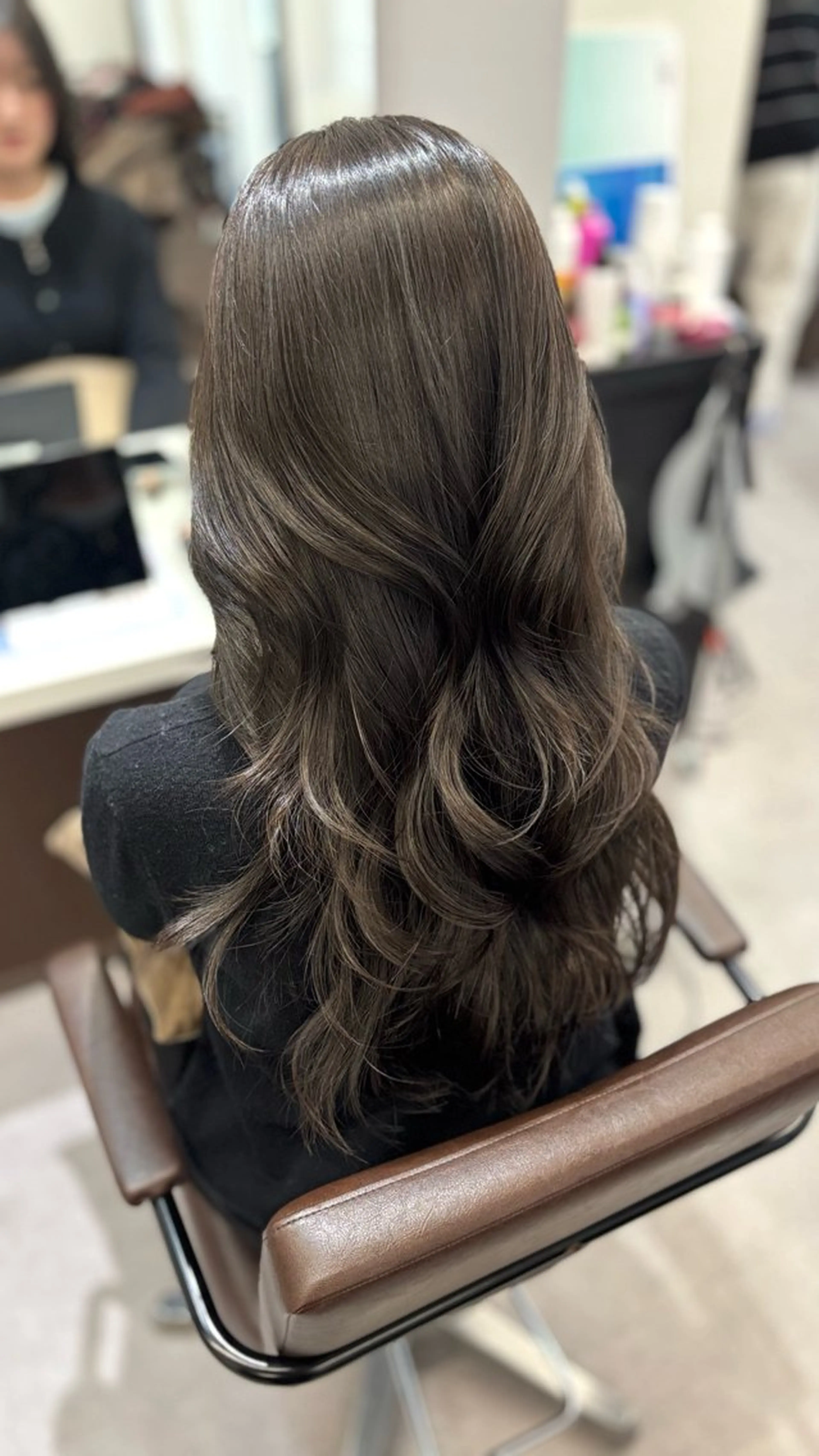 ロング カット ヘアカラー トリートメント 梅田/髪質改善× 艶カラー💎miyuのヘアスタイル