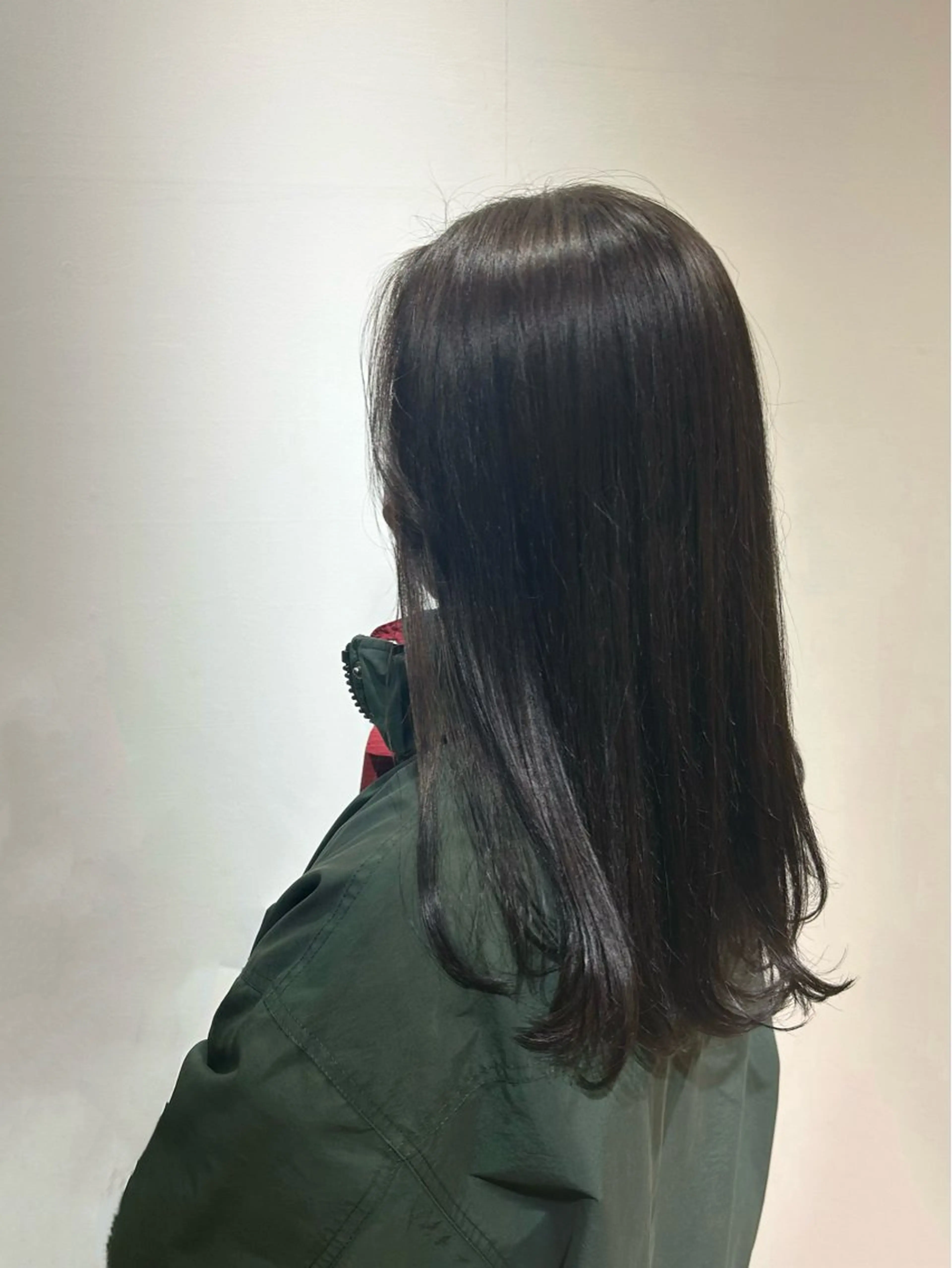 ロング 韓国風ヘア トリートメント ·.⟡ 福田 彩乃 透明感カラー🪄🩵のヘアスタイル