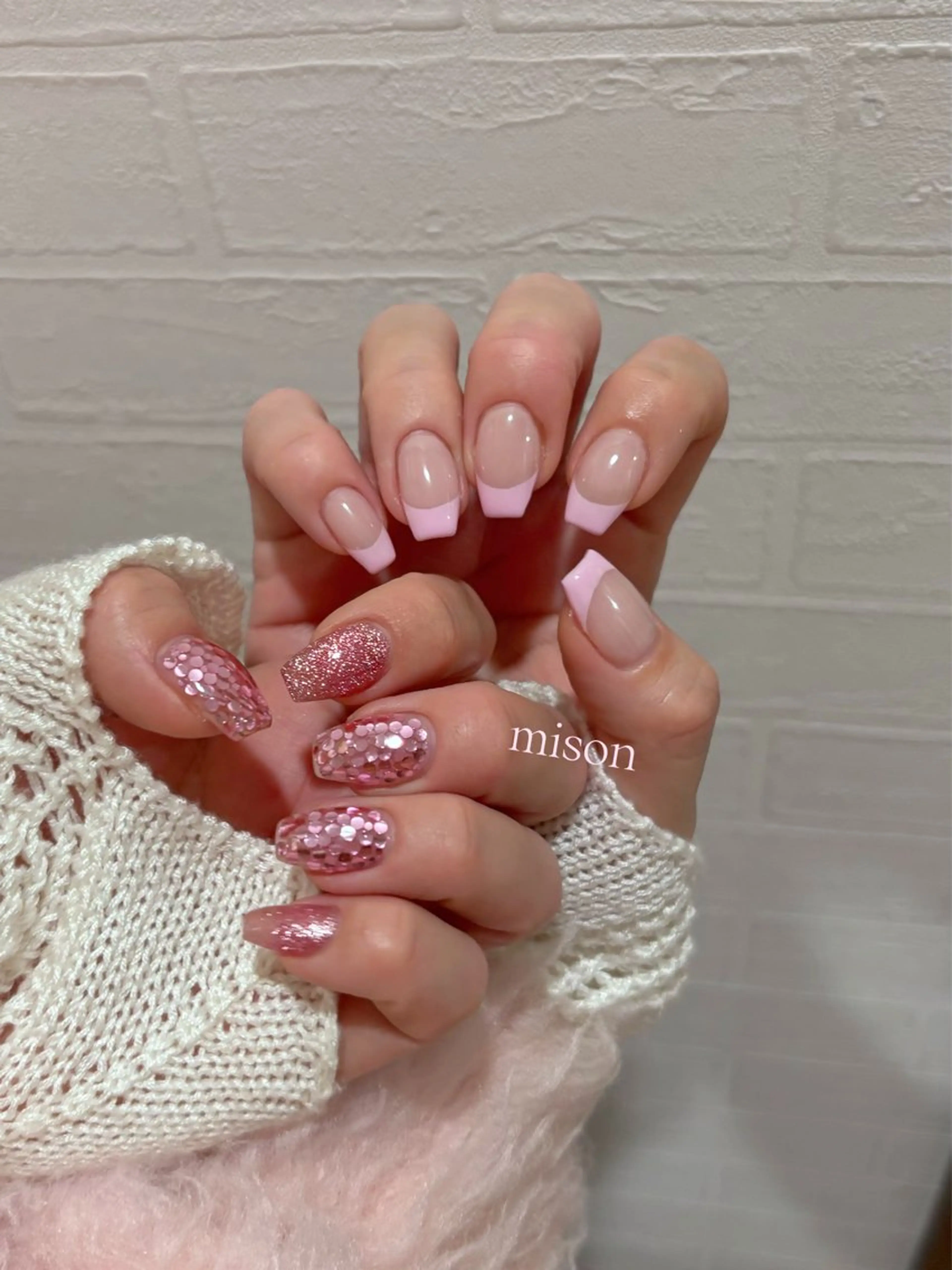 ネイル mison 安形友花のネイルデザイン