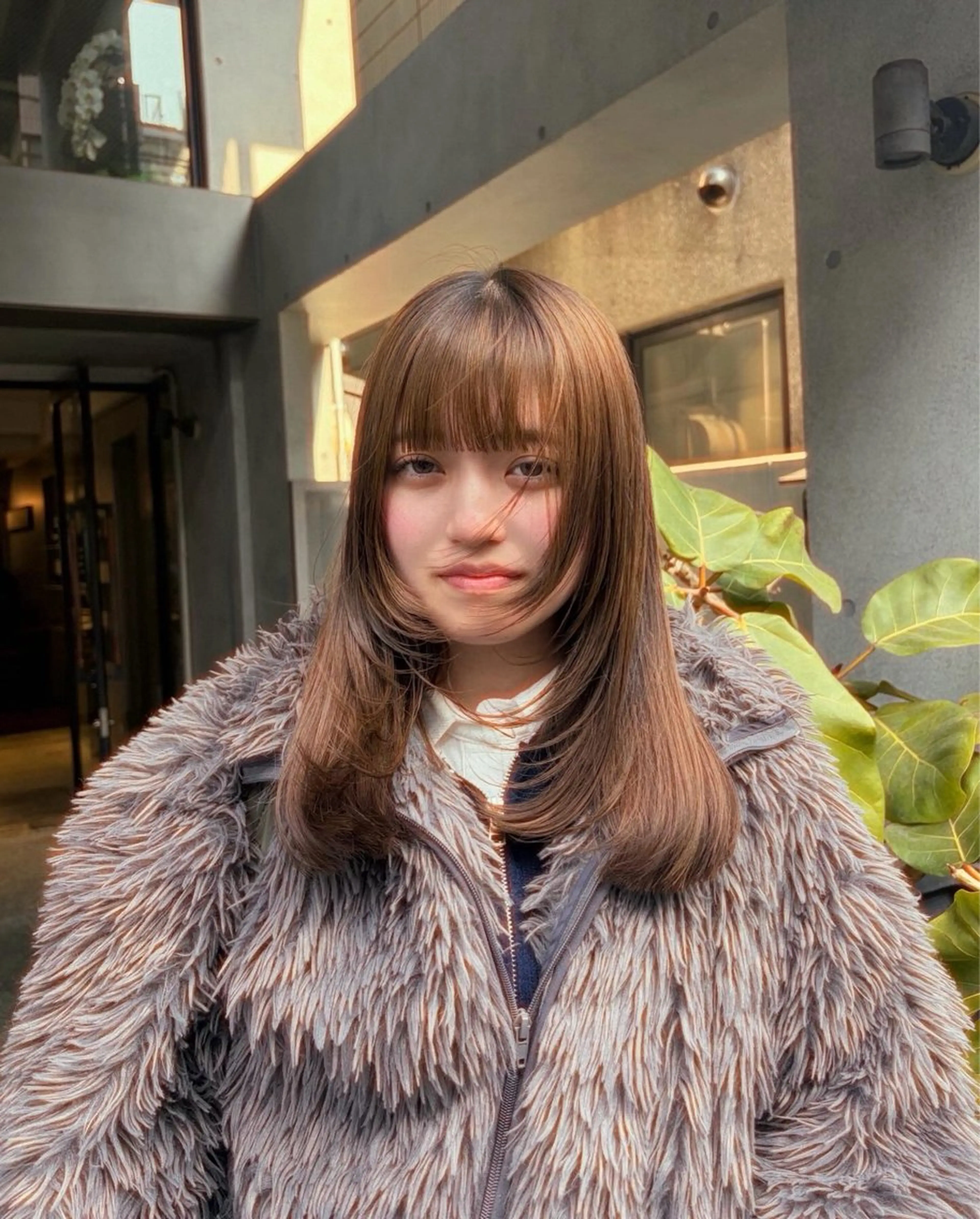 ꒰ঌ カット＋カラー＋treatment ໒꒱の写真