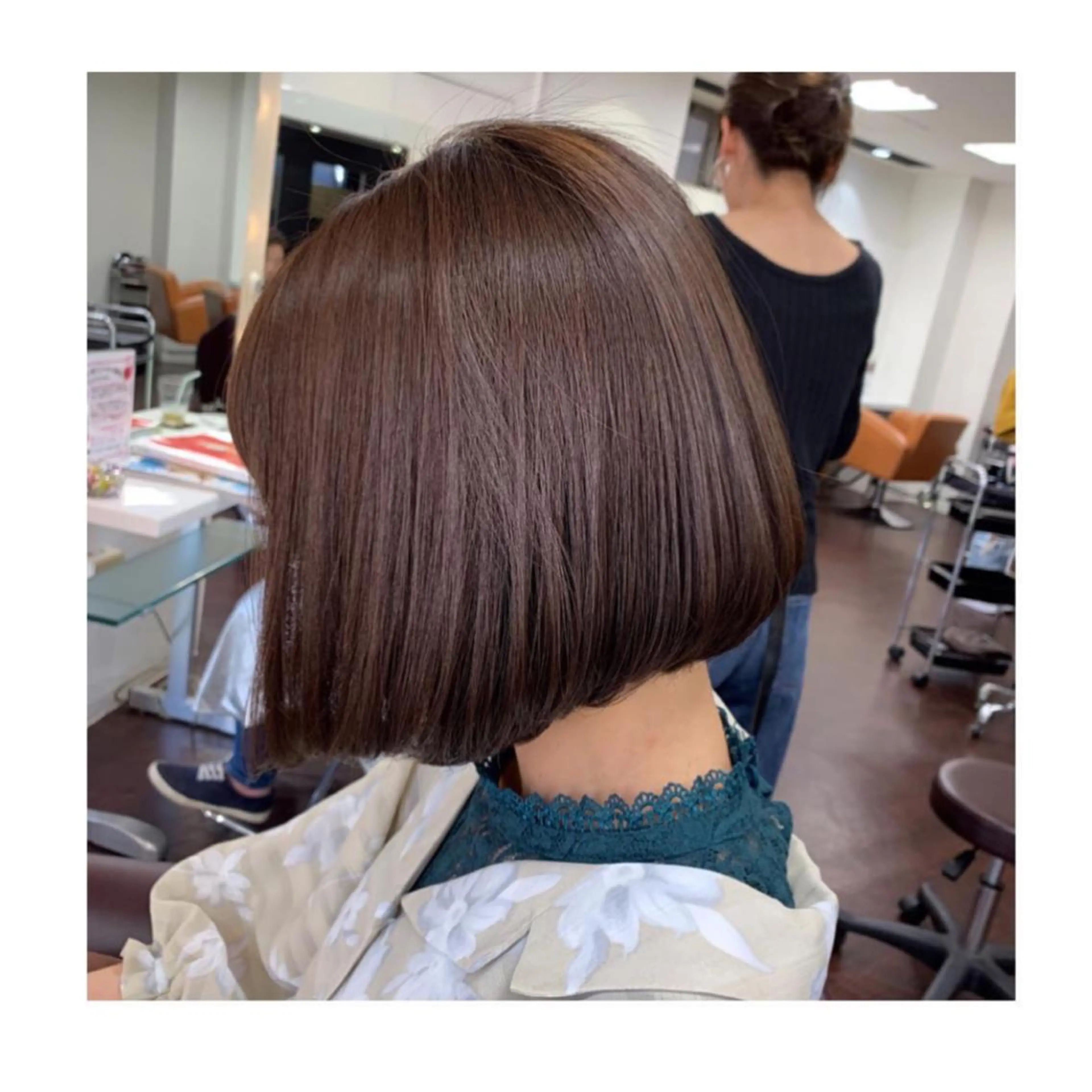 ショート カット ヘアカラー トリートメント ヘアセット 髪質改善カラー🦋 田村のヘアスタイル