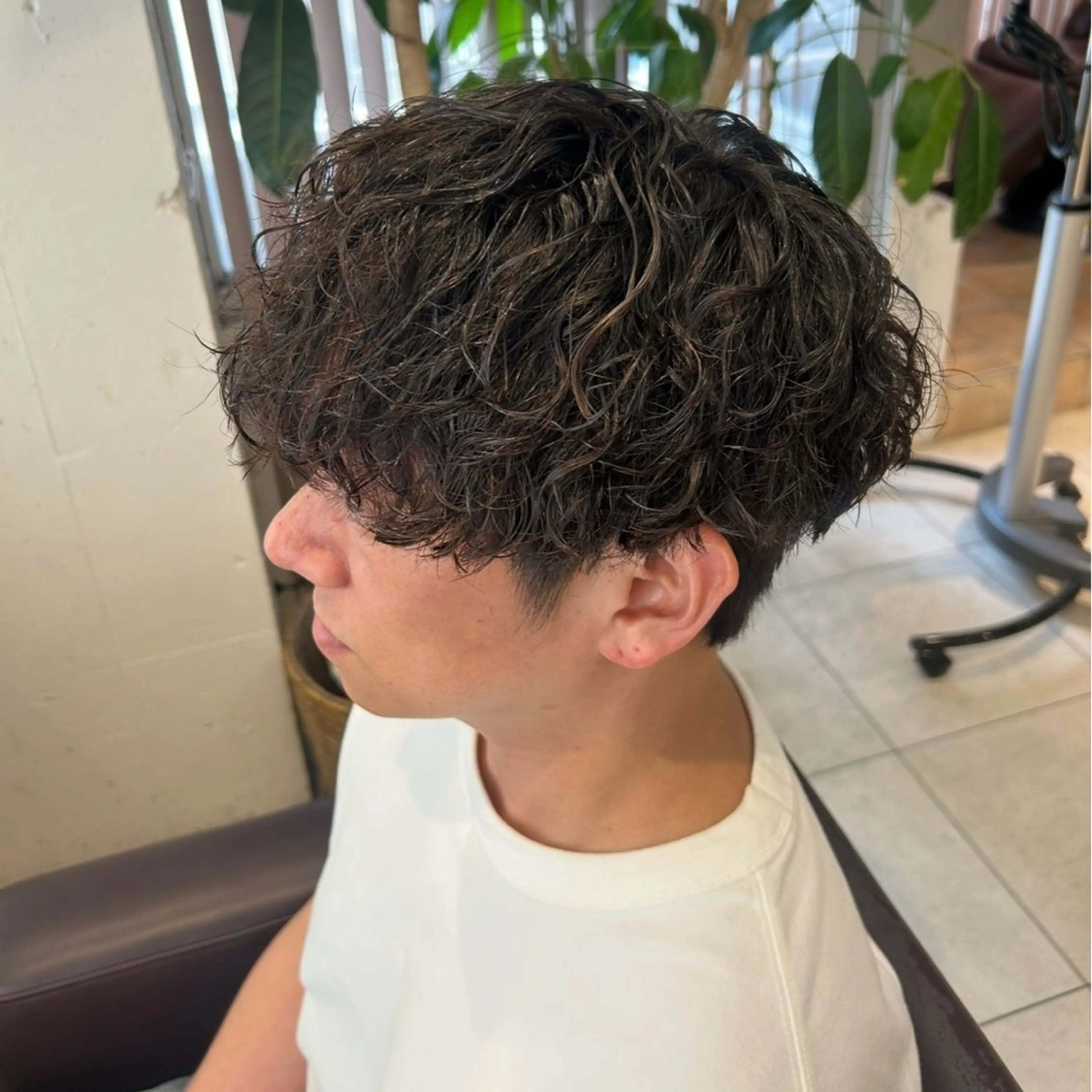 🌱メンズカット+スパイラルパーマ🌱⋆。の写真