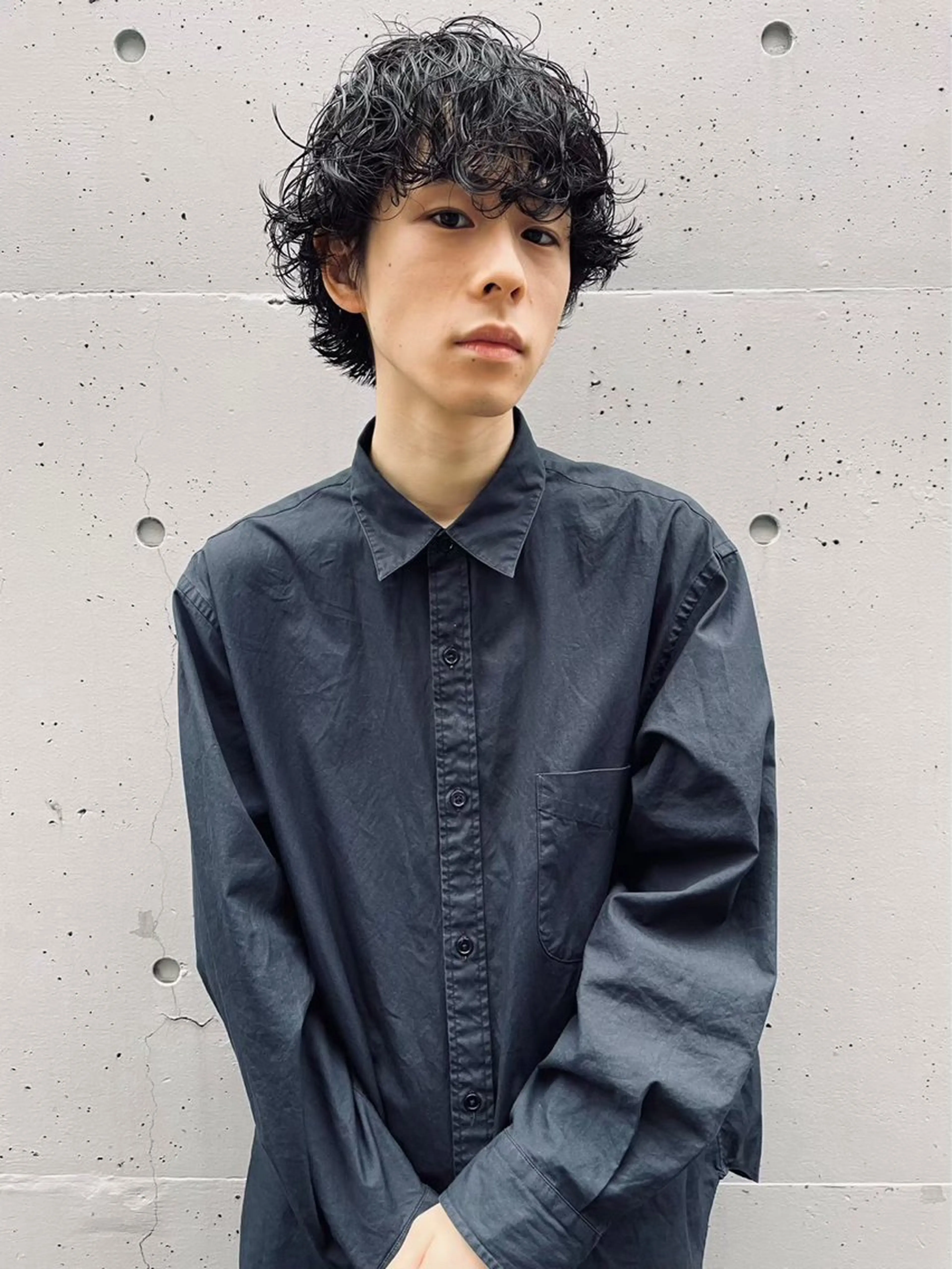 カット パーマ aya/ブリーチ/ ボブ/ショートのヘアスタイル