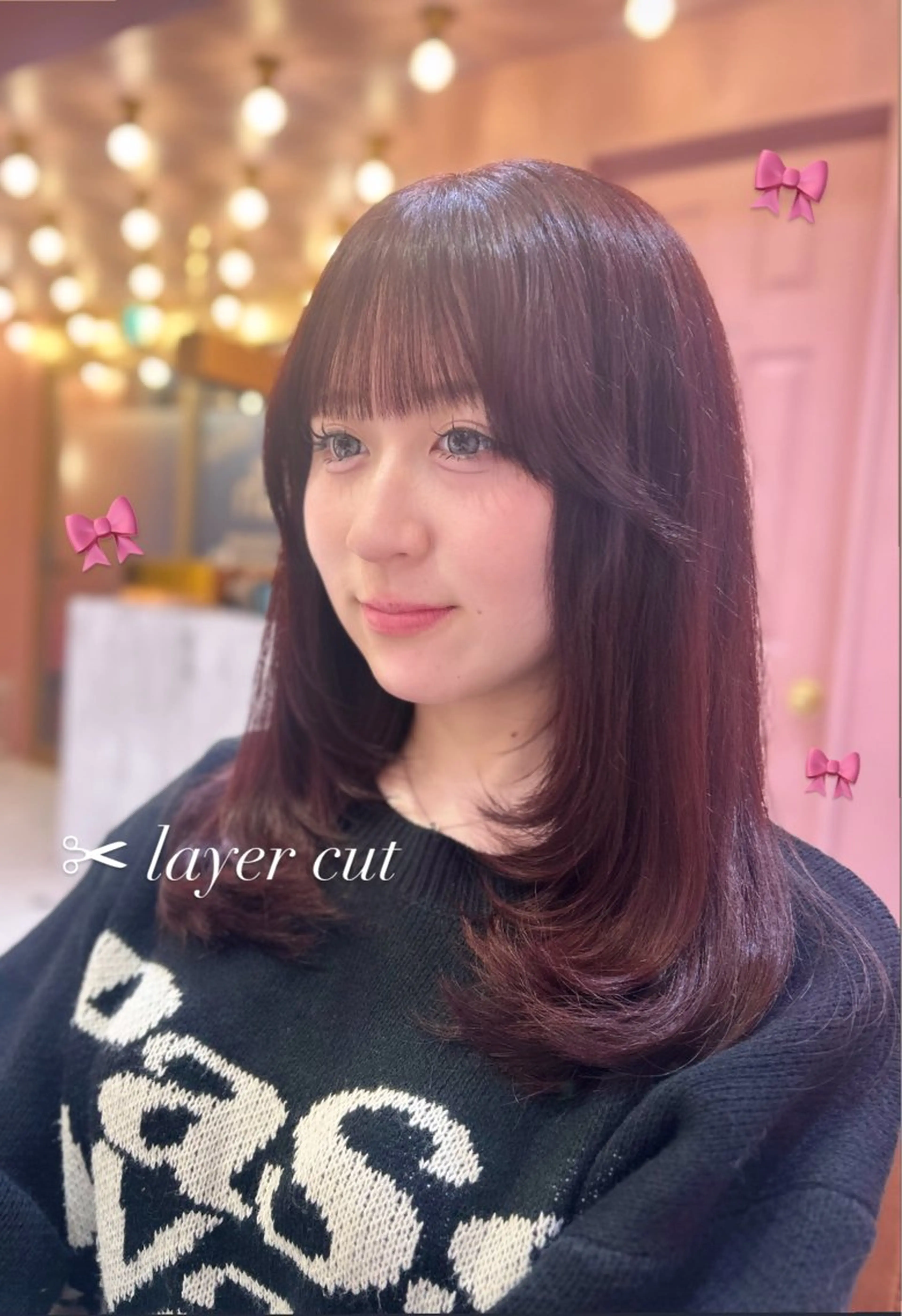 セミロング カラー ヘアカラー 横浜/レイヤー/ボブ shiira👼🏻のヘアスタイル