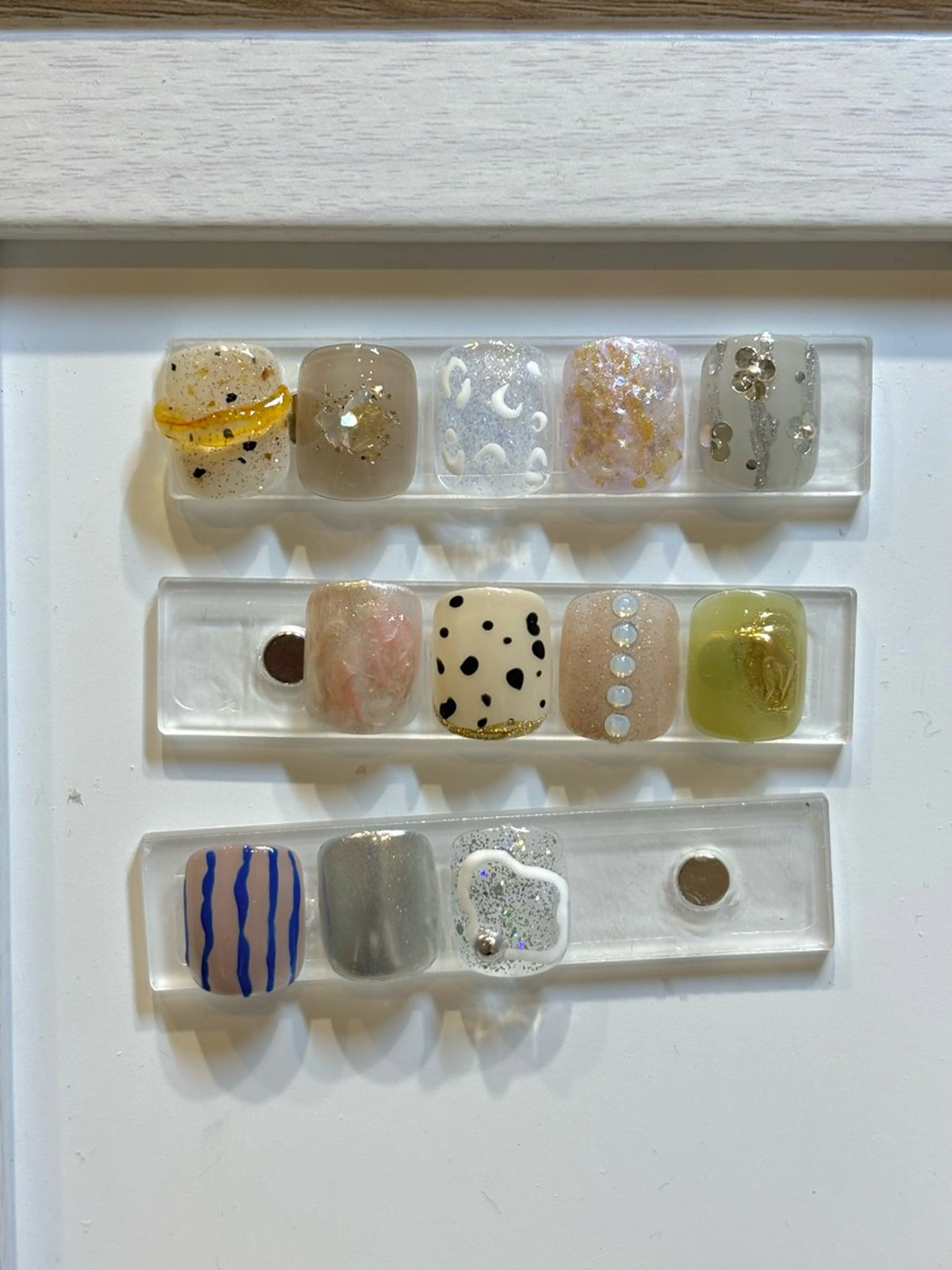 フット 親指アートの写真