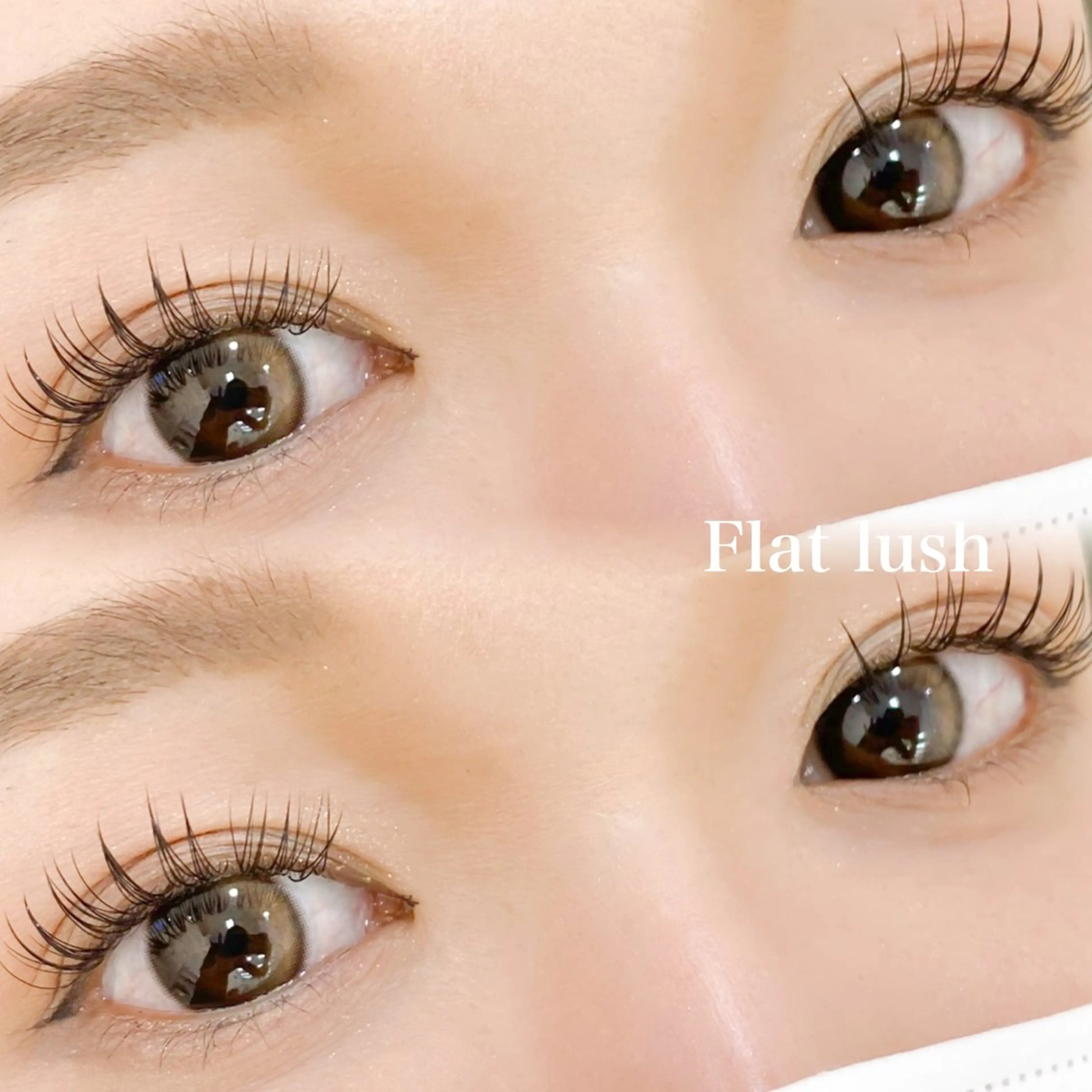 マツエク・マツパ フラットラッシュ Bianca 💋 KIKUCHIのマツエク・マツパデザイン