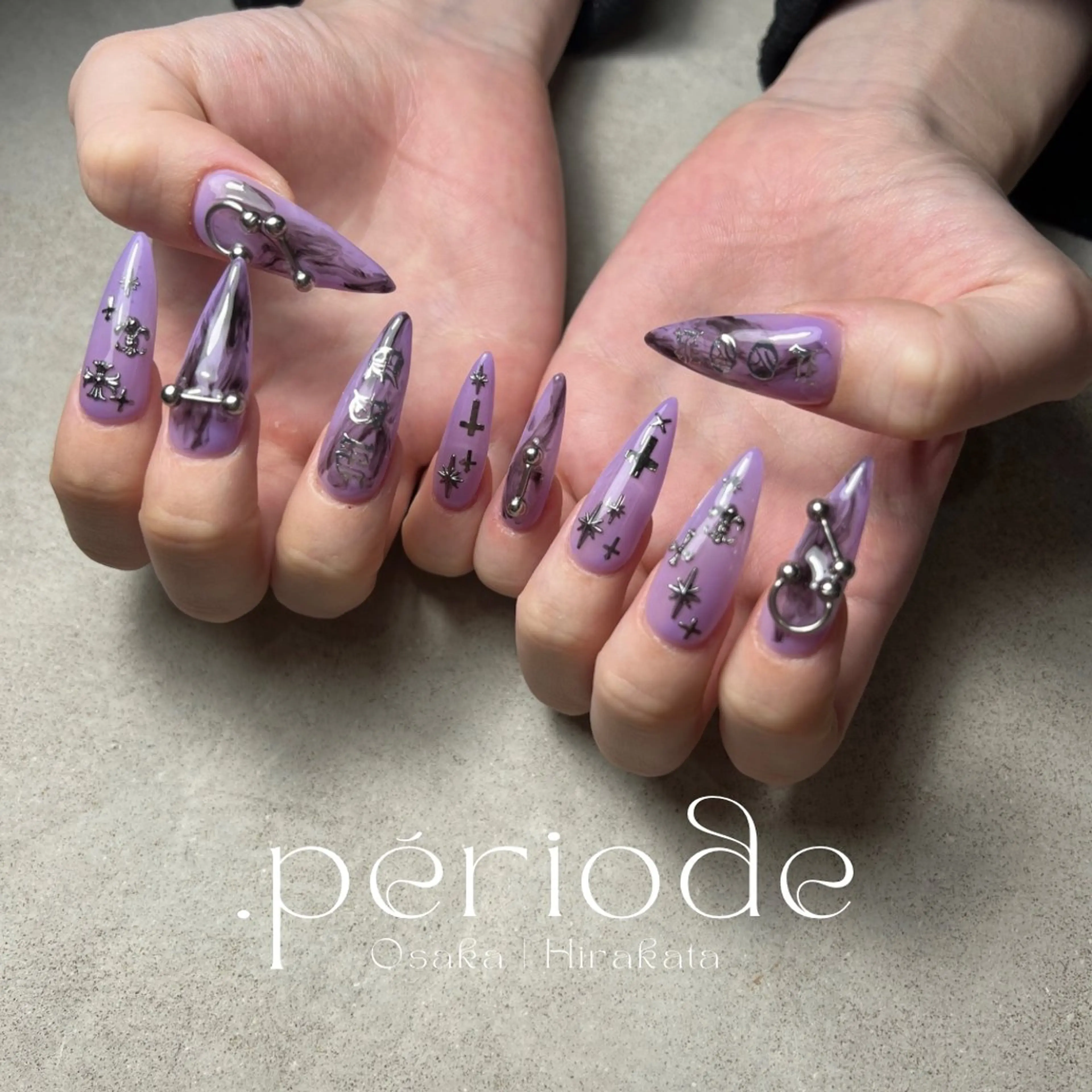 ネイル .période所属・. périodeのネイルデザイン