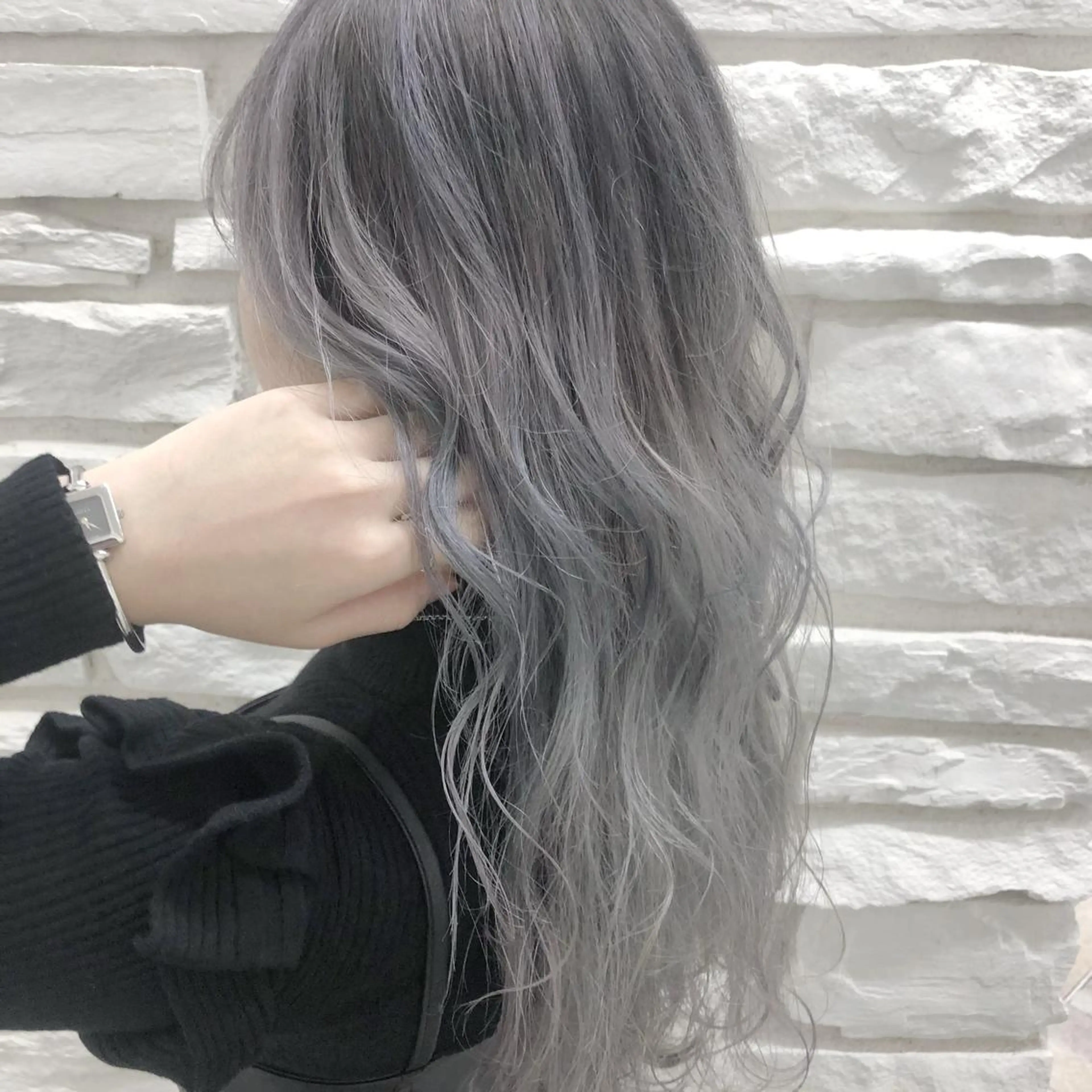 セミロング ヘアカラー トリートメント 艶髪/ハイトーン Sherryのヘアスタイル