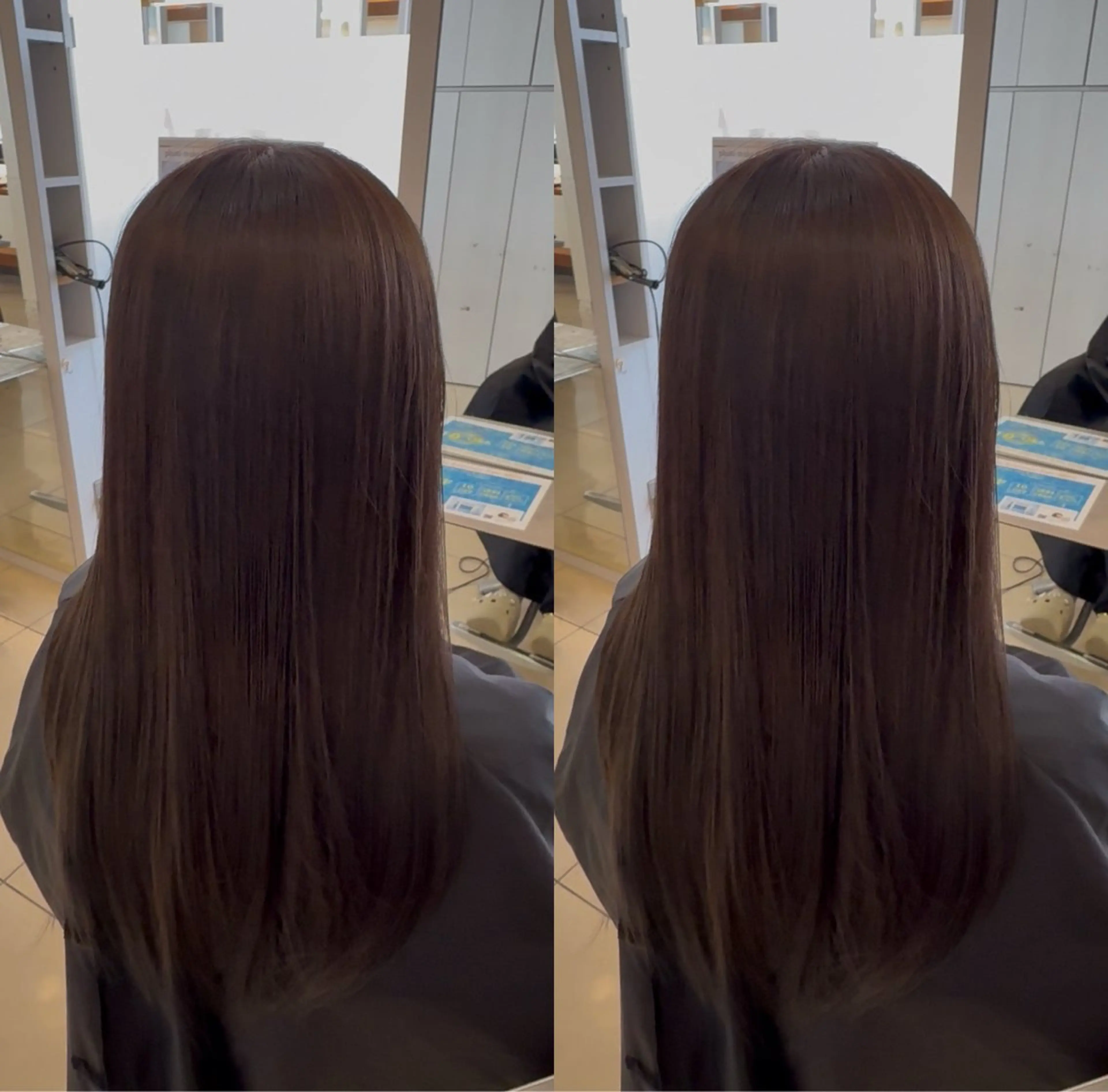 ロング カラー グレージュ 🦋ICONIQ豊田 /艶髪/かおり🦋のヘアスタイル