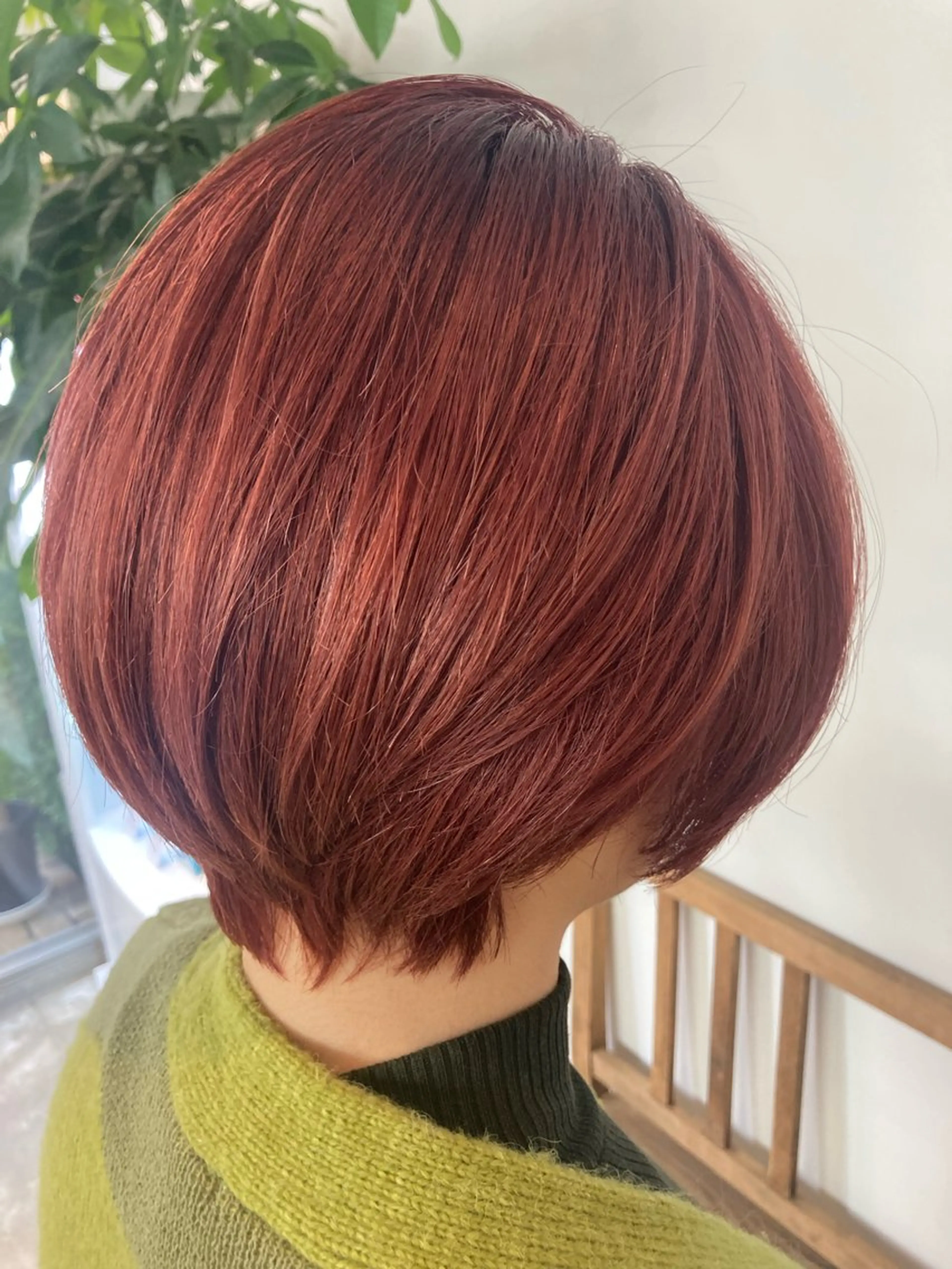 ショート カラー ダブルカラー レッドカラー ROSSO春日部店 /髪質改善/カワムラのヘアスタイル