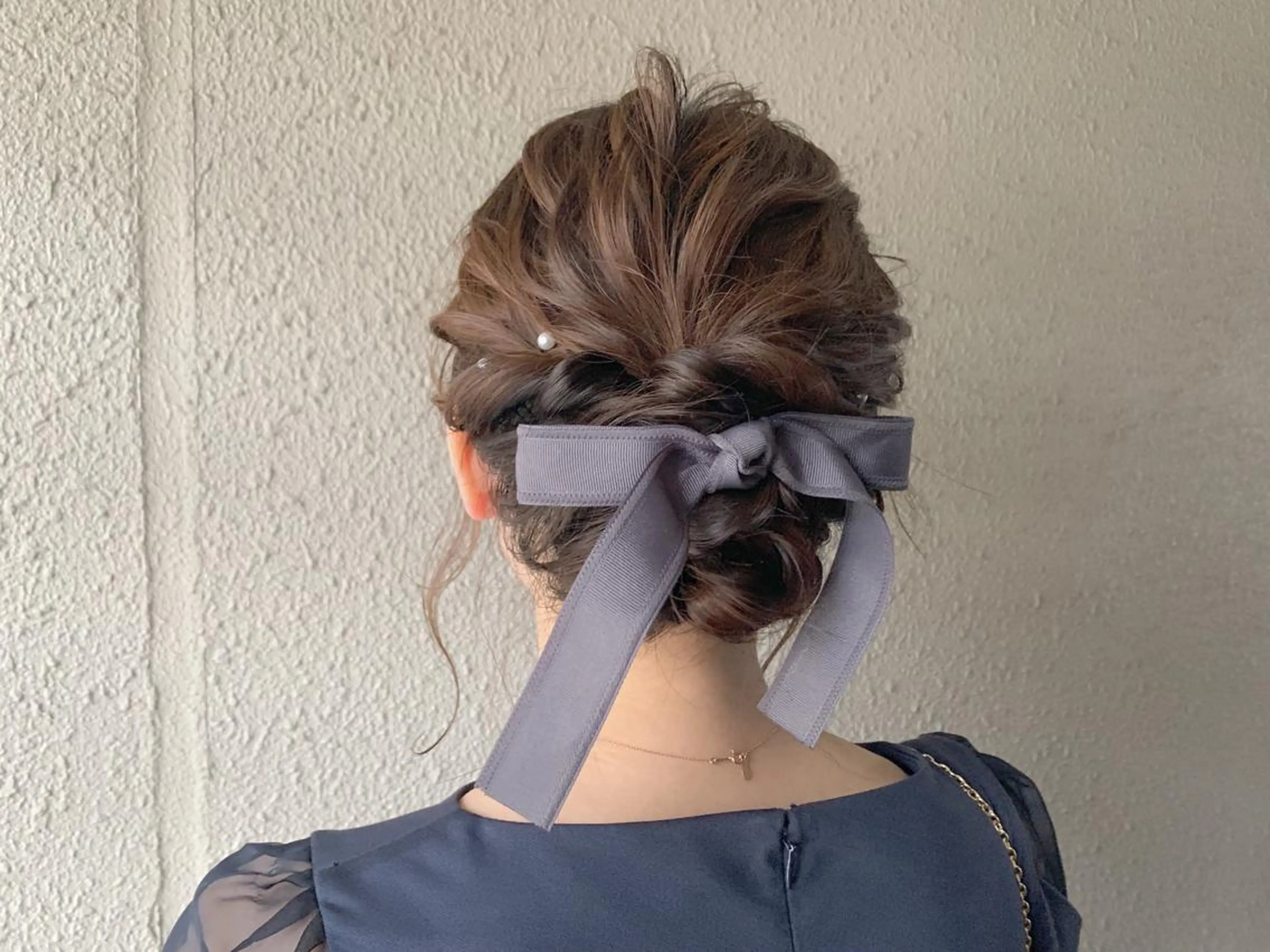 ミディアム ヘアアレンジ 結婚式・ブライダル サダハルカ ｜chouetteのヘアスタイル