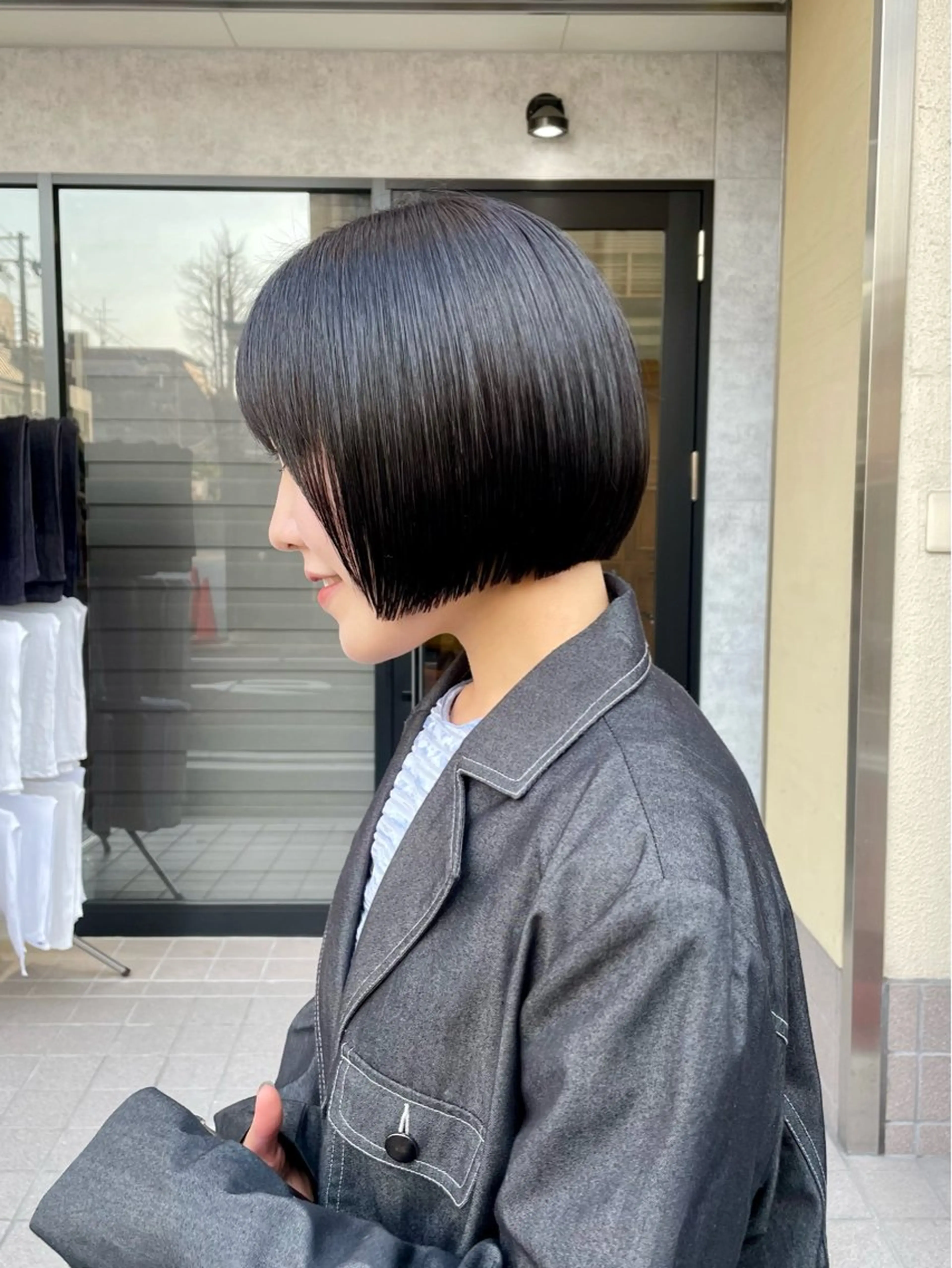 ショート ボブ マツダ レンのヘアスタイル