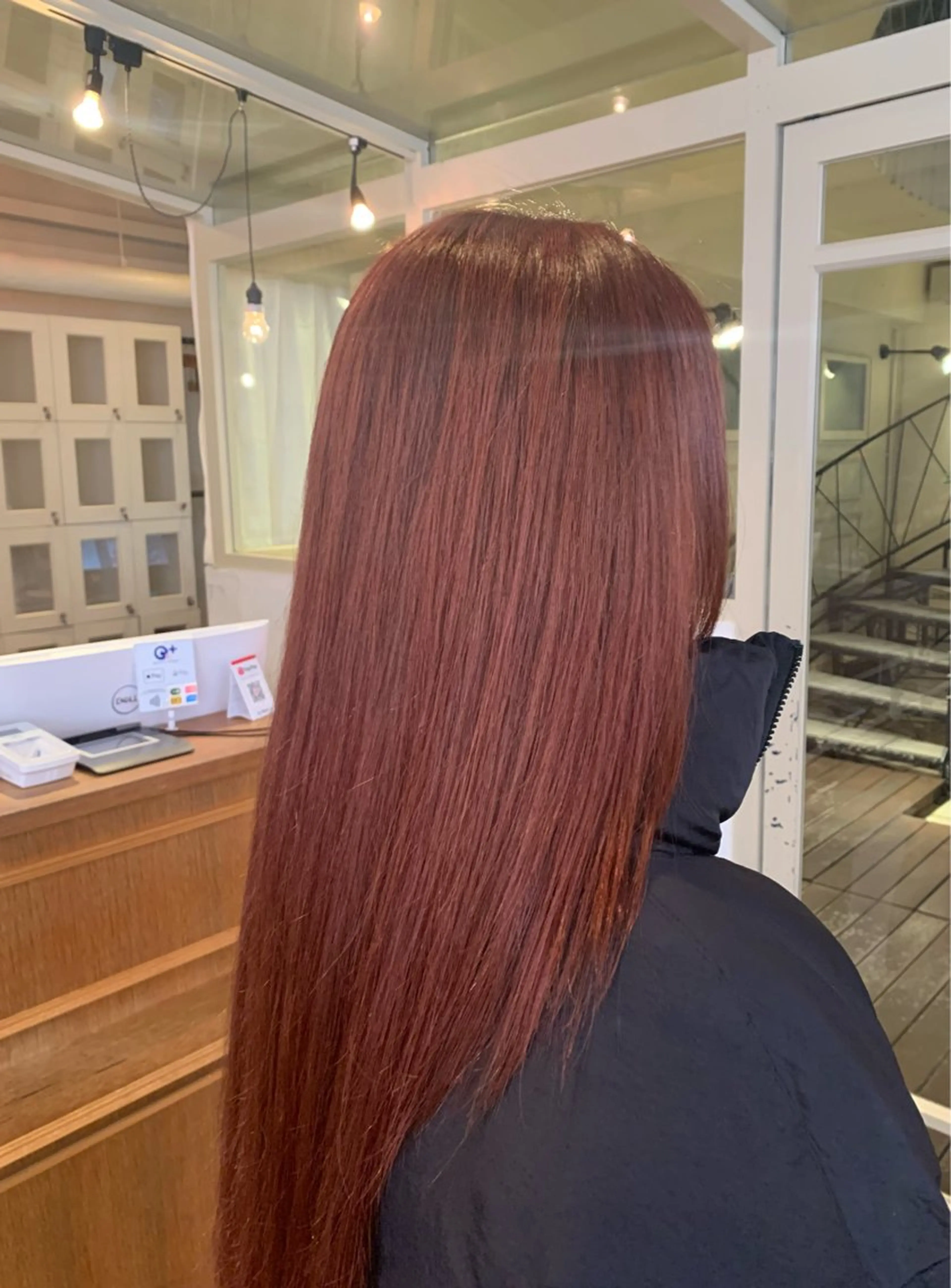 ロング カラー オレンジ ヘアカラー MAKE'S omotesando所属・Make's表参道 らら🌼のヘアスタイル