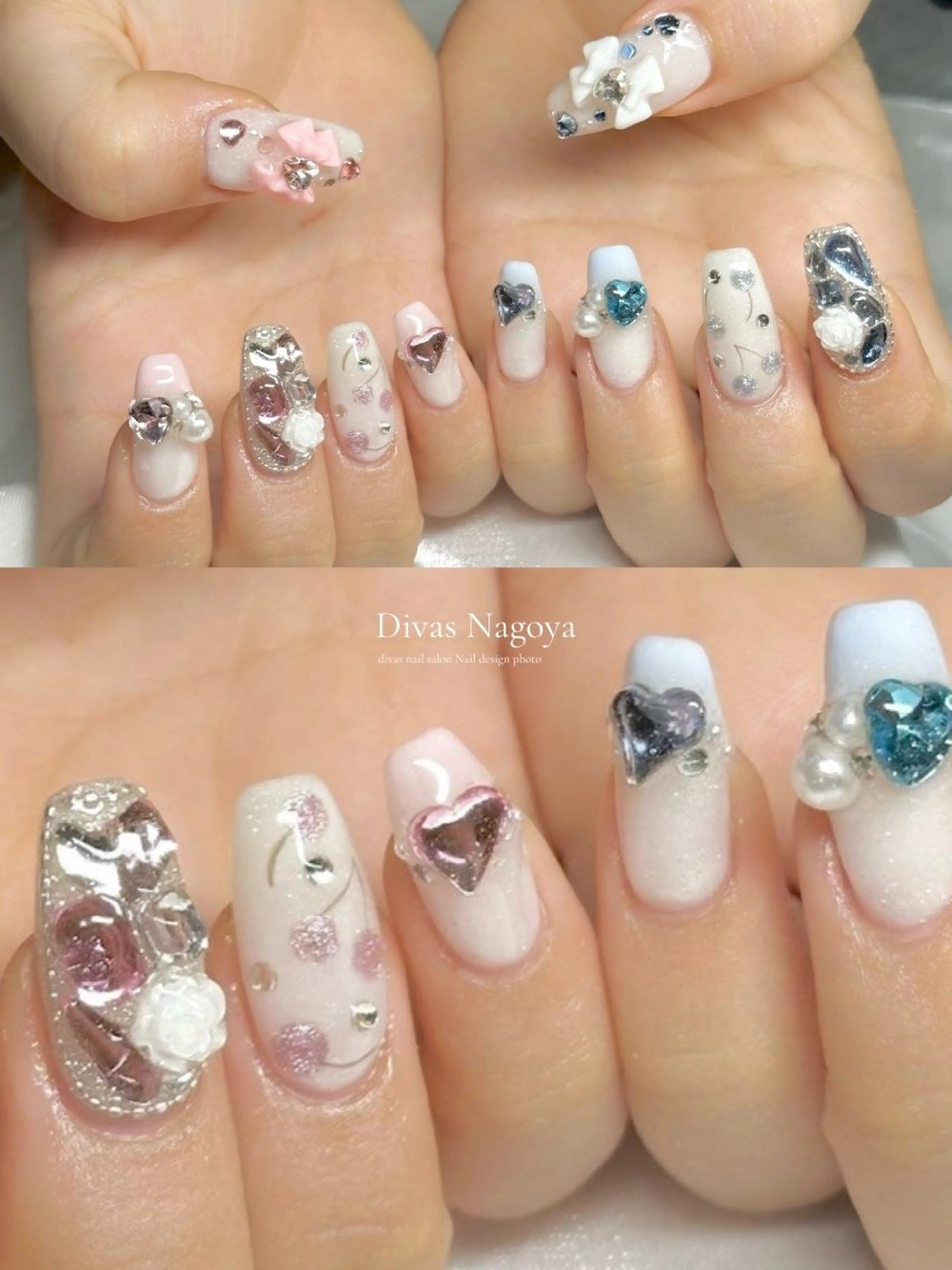 ネイル アートネイル 韓国ネイル マットネイル ミラーネイル ニュアンスネイル ハンドネイル 🎀 D.d _nailのネイルデザイン