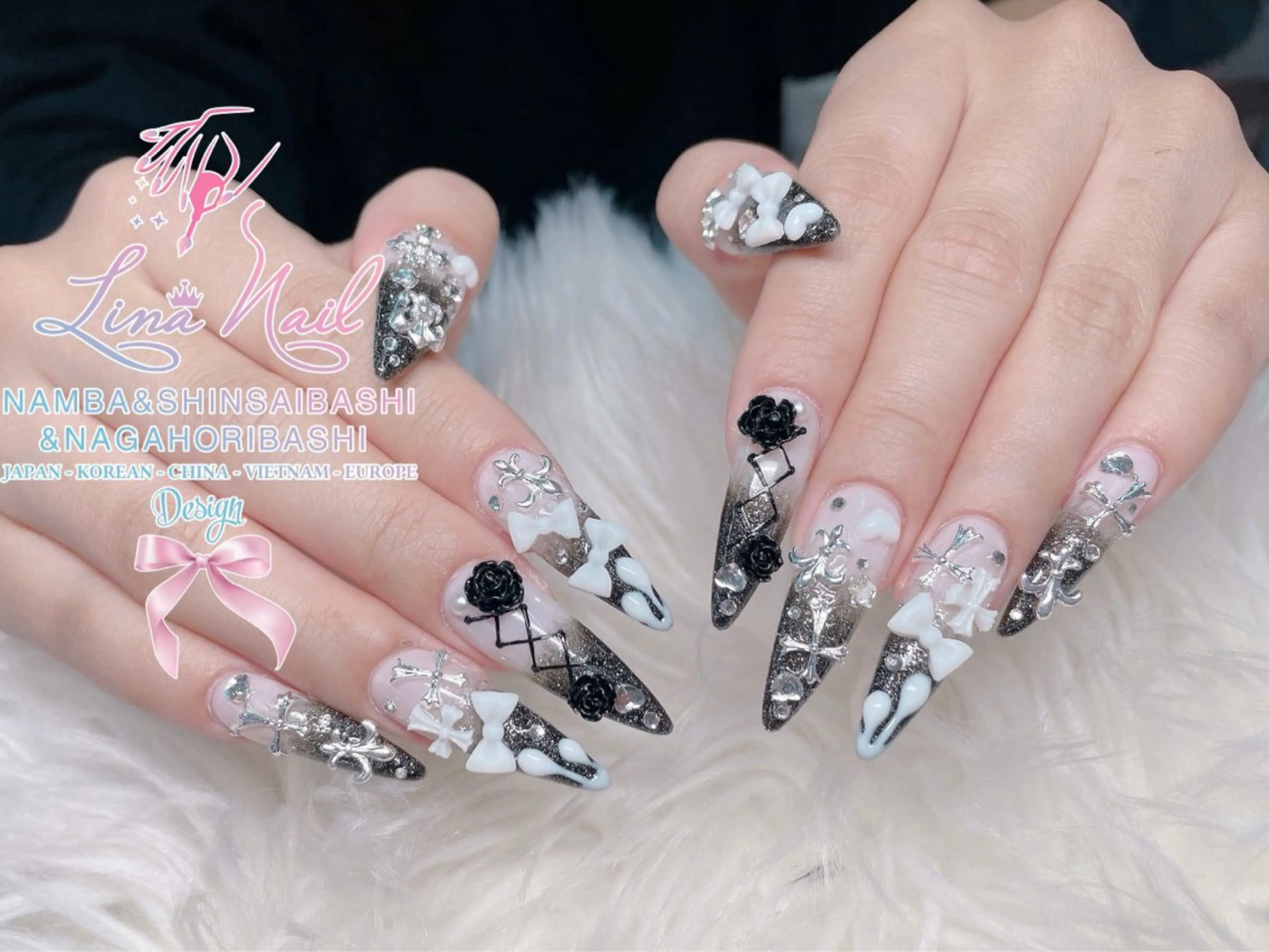 ネイル フットネイル ジェルネイル 持ち込み ネイルチップ ハンドネイル リナネイル 長堀橋店/東心斎橋店のネイルデザイン
