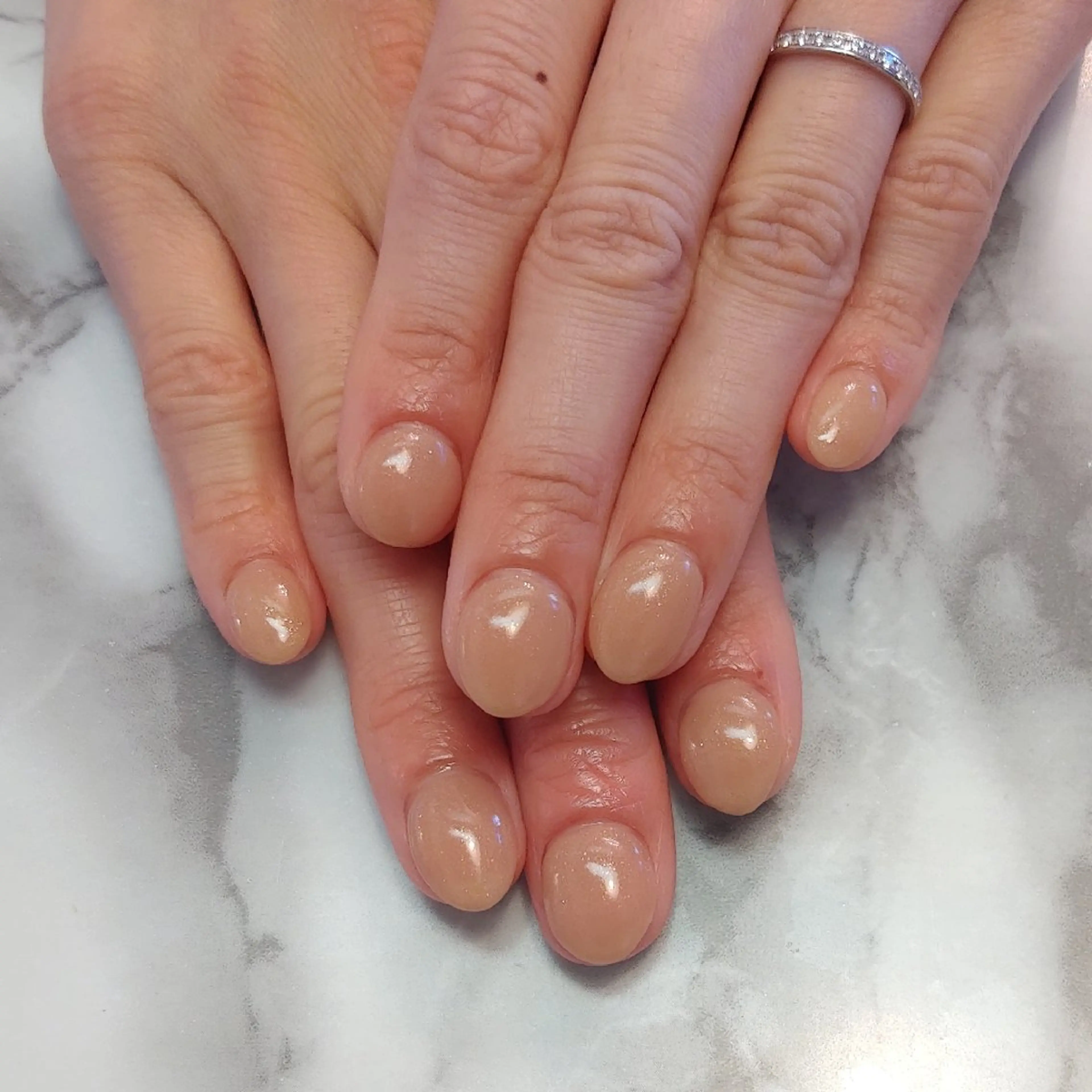 ネイル ワンカラーネイル ジェヌインネイル 河内のネイルデザイン