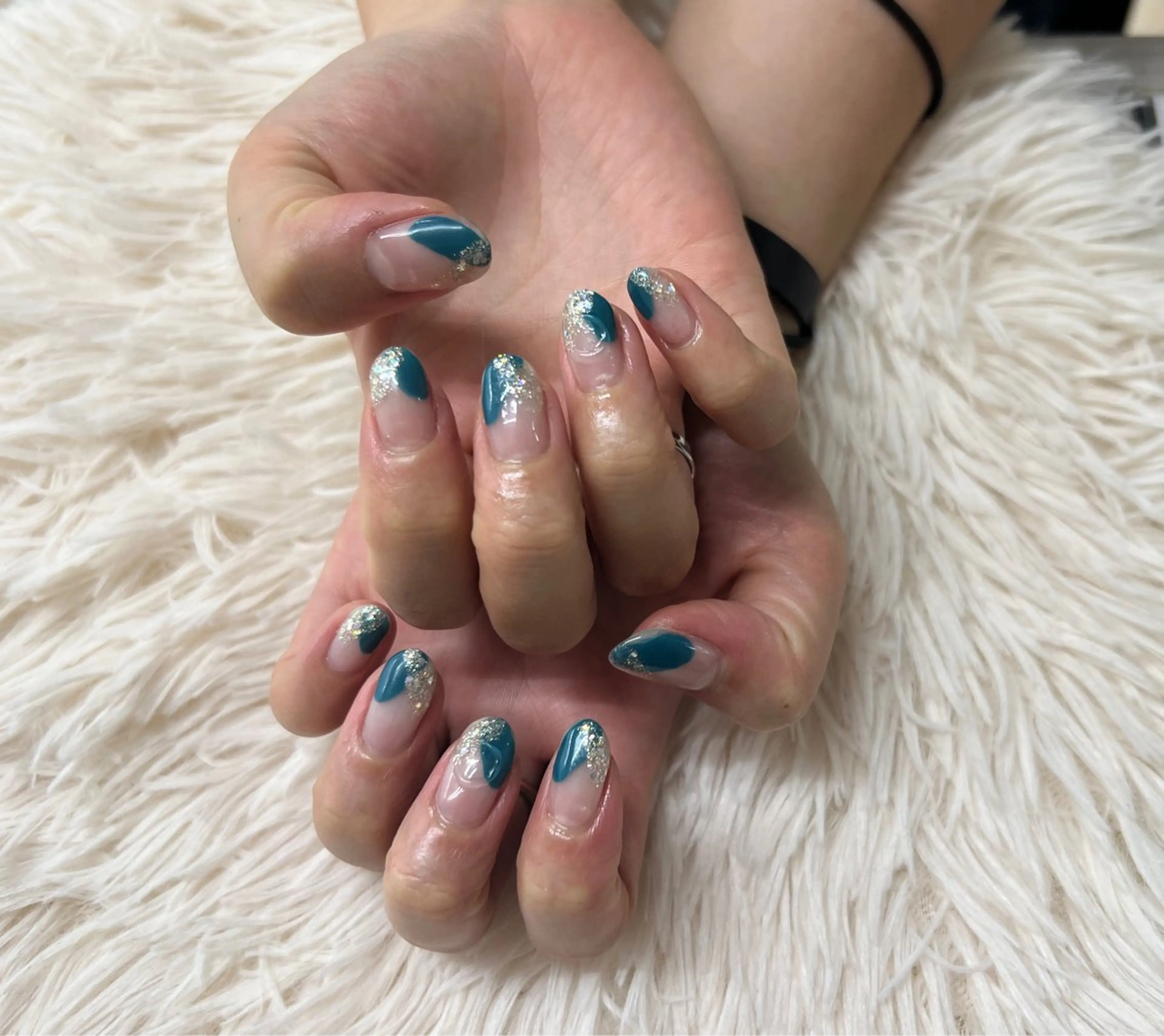 🌙(2ヶ月以内の再来店)  定額デザインハンドネイル　オフ代半額の写真