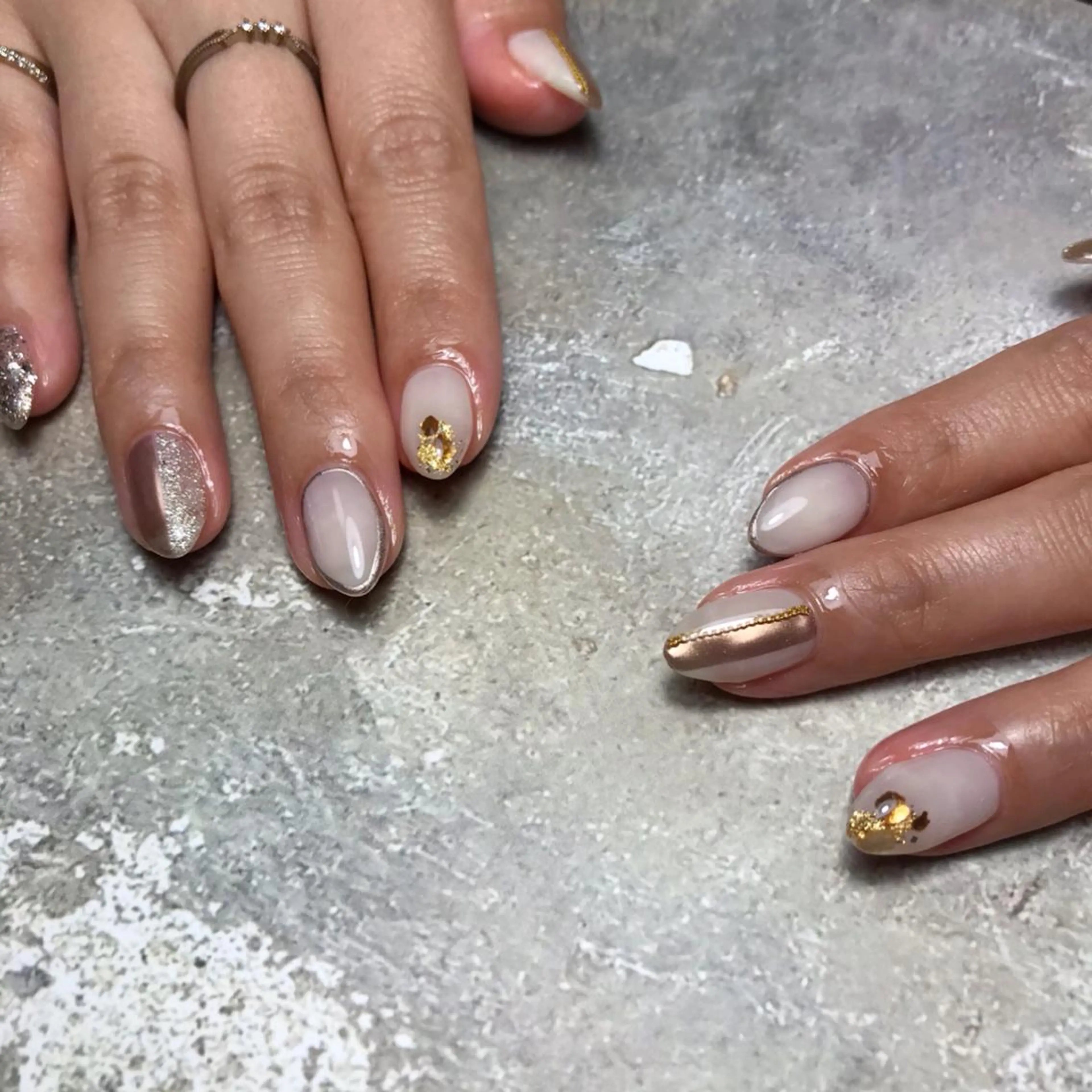 ネイル ハンドネイル 💅chainail _aiのネイルデザイン