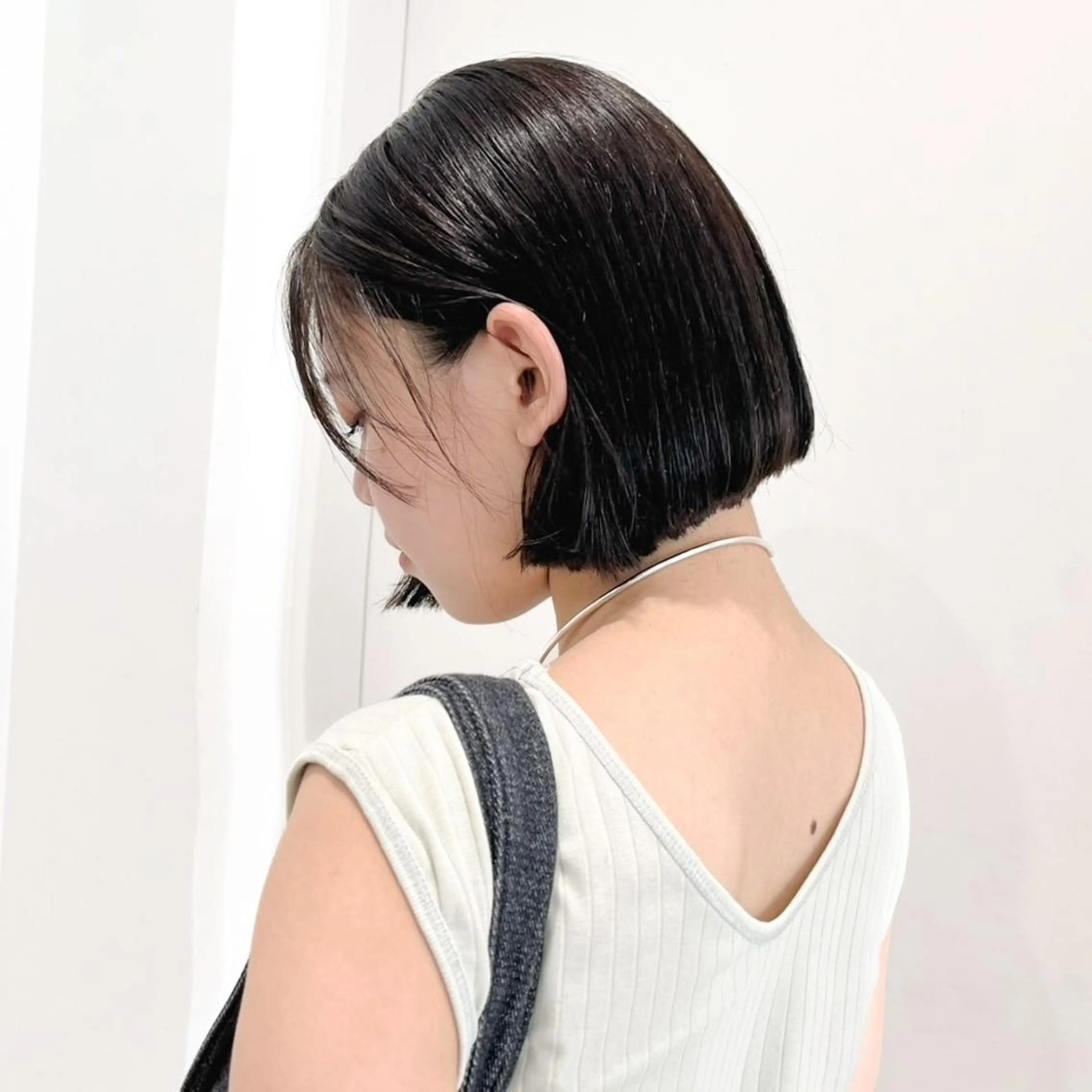 ショート カラー 縮毛矯正/ハイトーン /パーマ/せき🧸のヘアスタイル