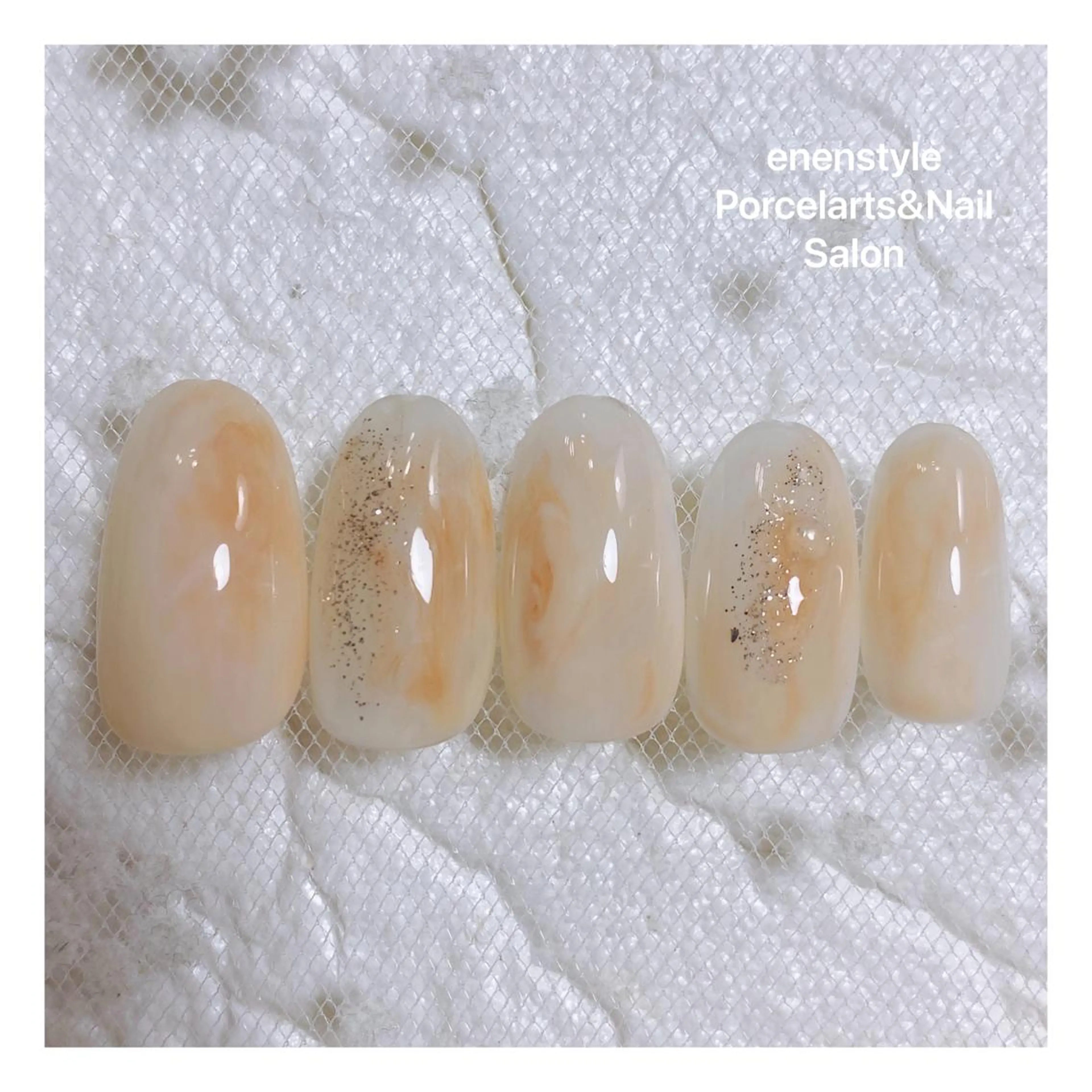 ミディアム ネイル 👑enen style👑のネイルデザイン