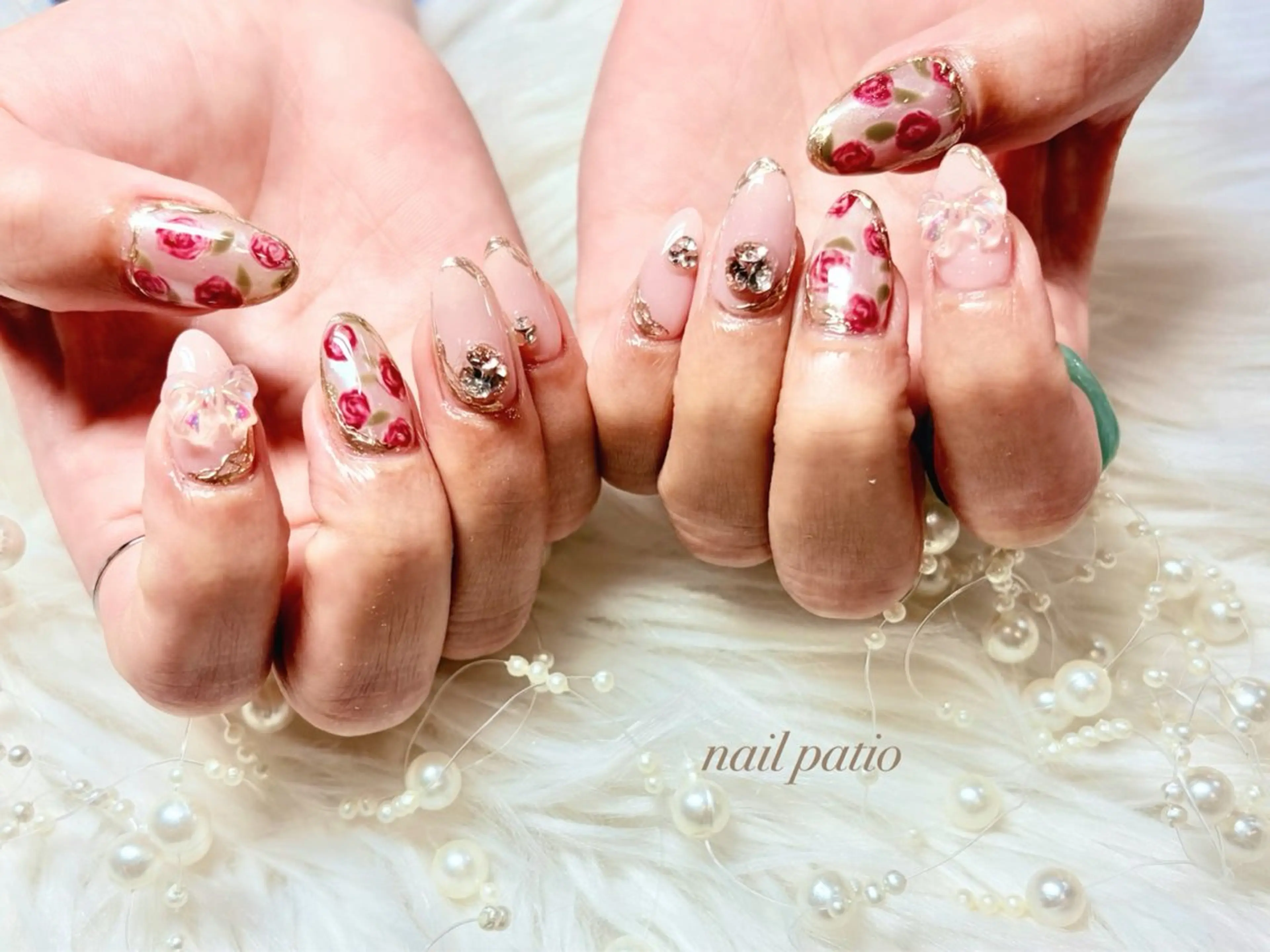 ネイル ハンドネイル nail patio 新越谷 yukiのネイルデザイン