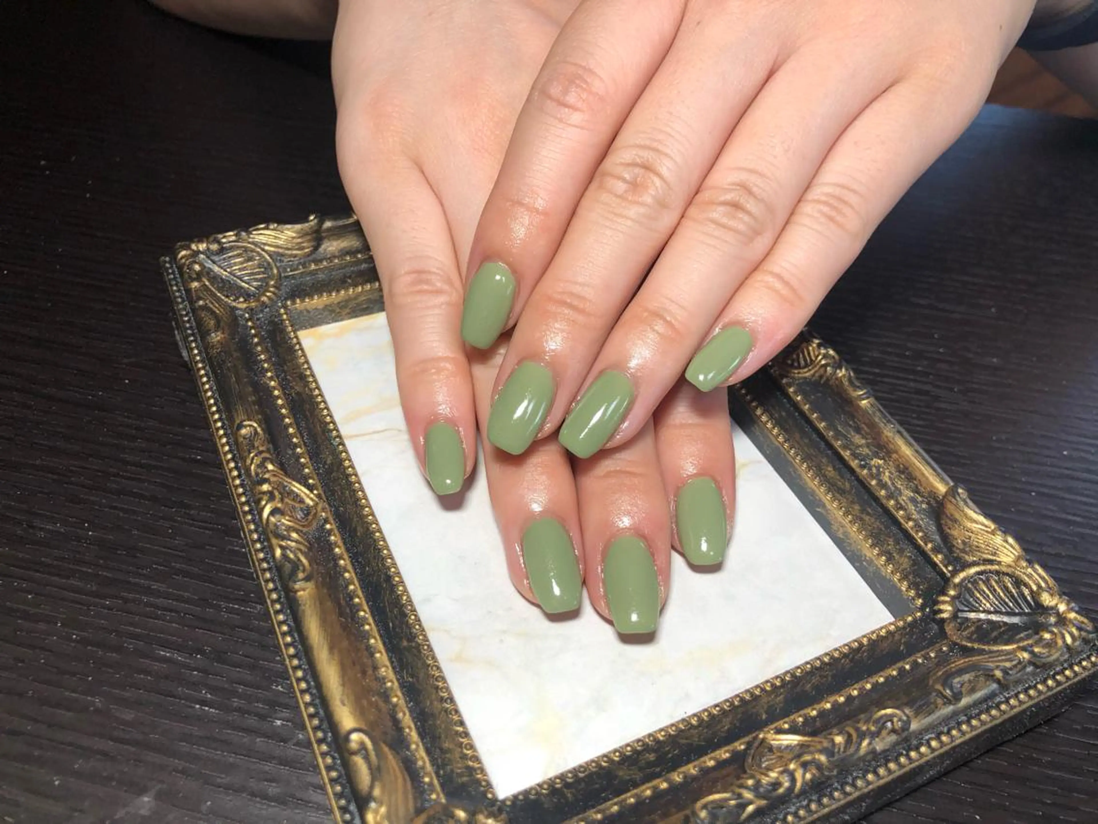 ネイル ワンカラーネイル ハンドネイル Nail salon Caco.のネイルデザイン