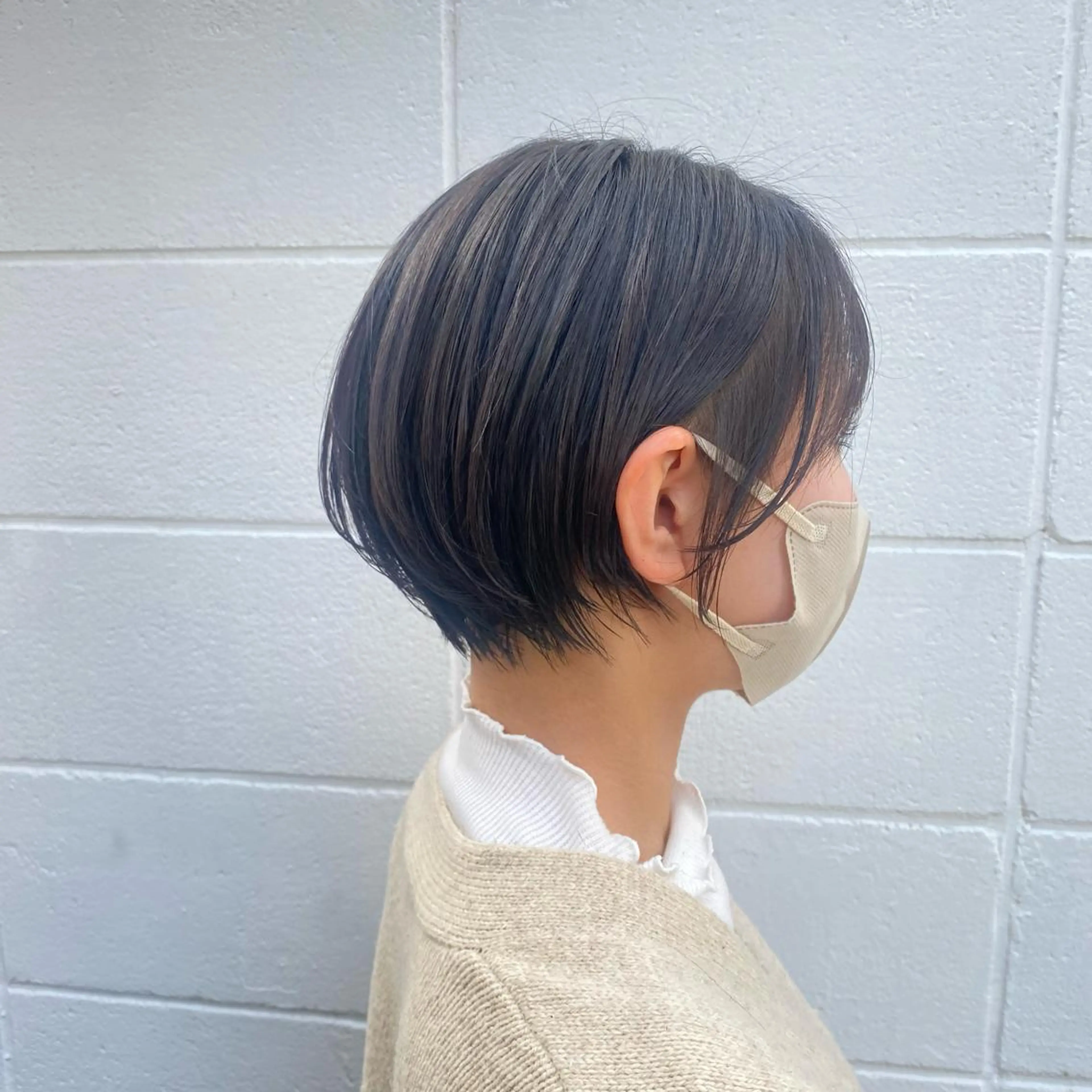 ショート 丸みショート ショートヘア カット rikako ✩ 大宮hips.*のヘアスタイル