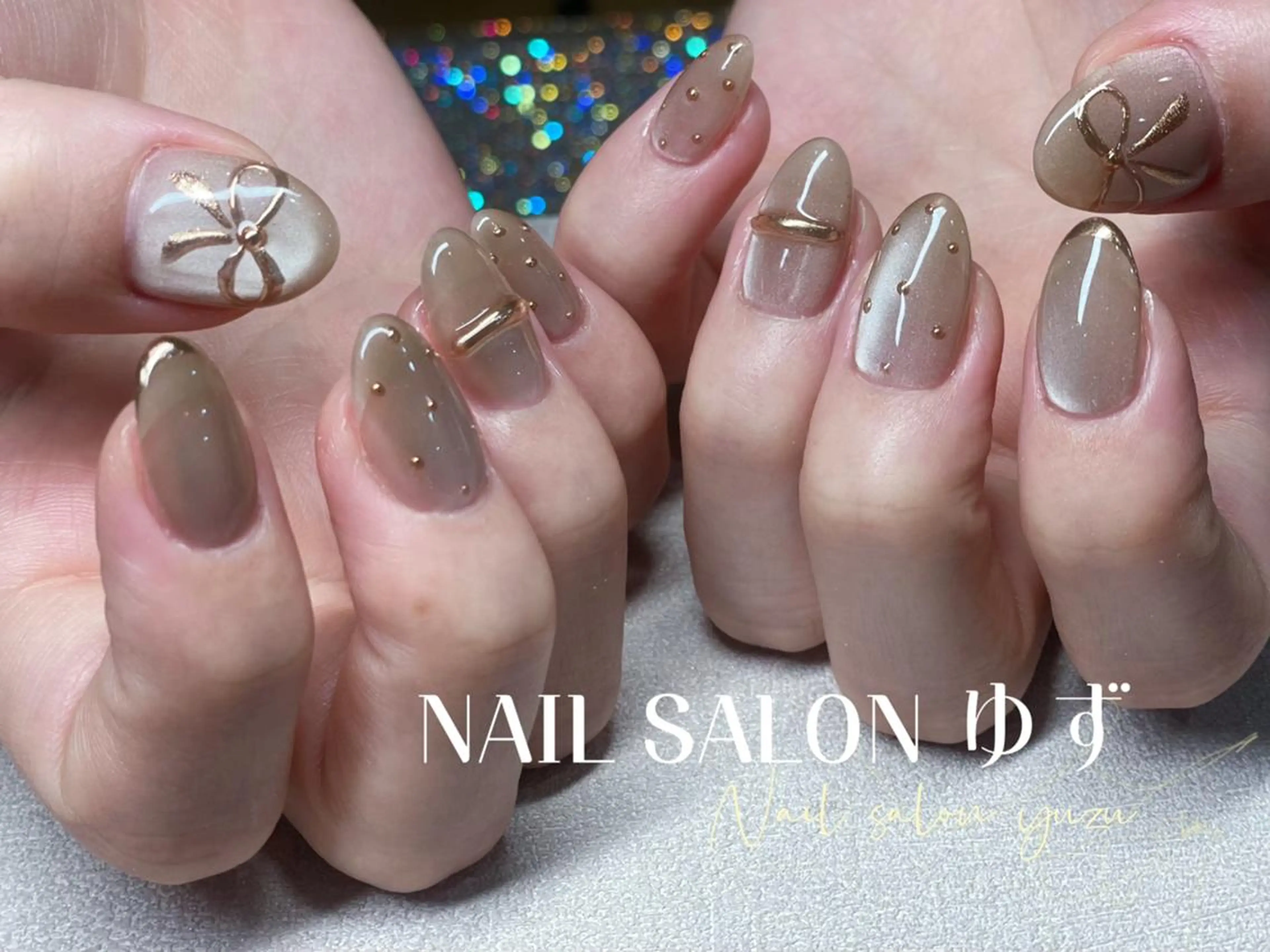 ネイル アートネイル ミラーネイル ハンドネイル MAKI💚💚💚 秋葉原.のネイルデザイン