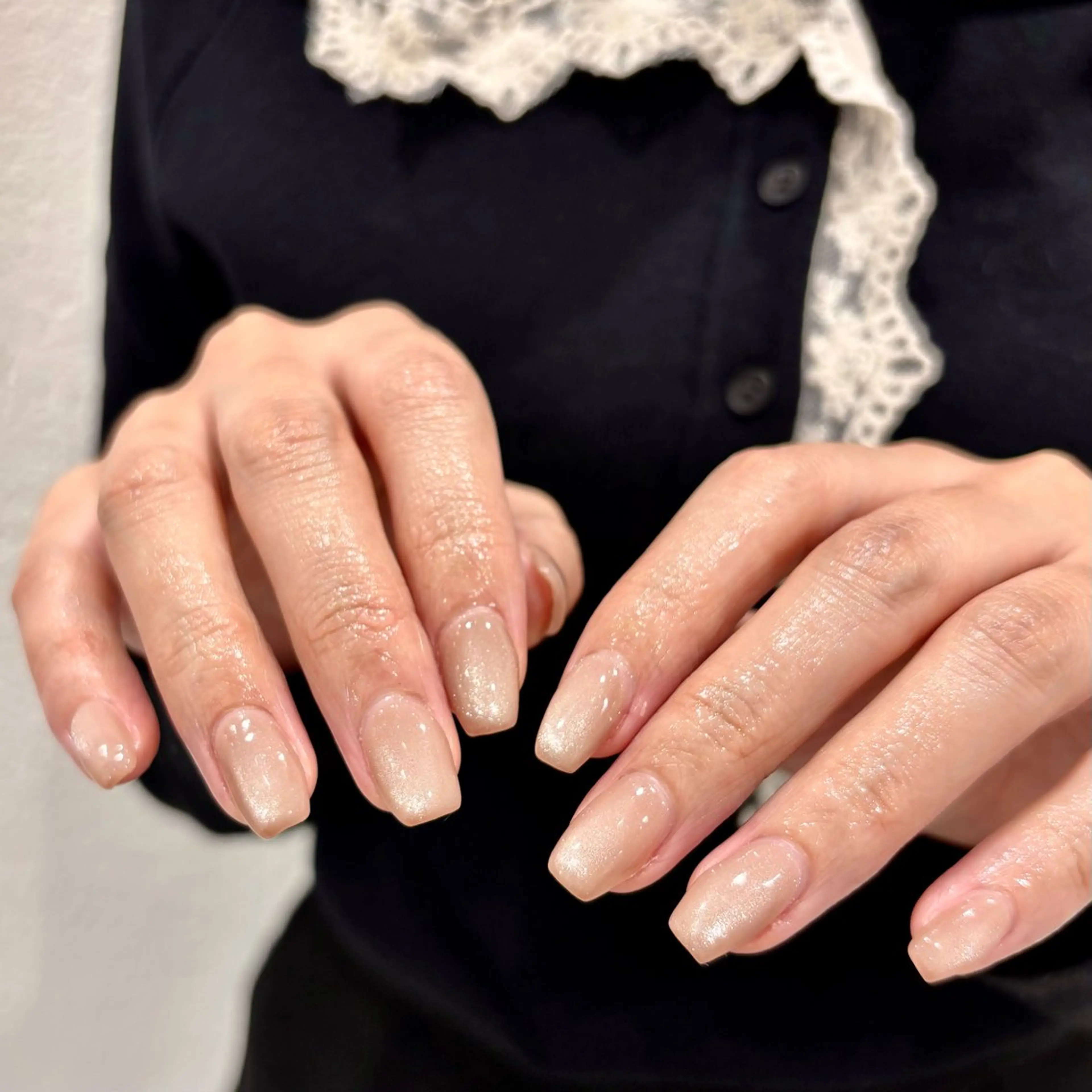 ネイル キラキラネイル マグネットネイル HIDENO 【パラジェル専門店】のネイルデザイン